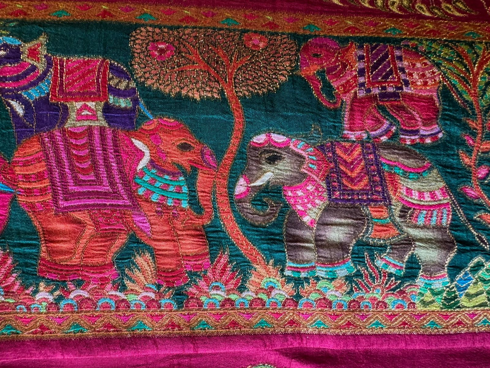 Soft Silk Unstitched shirt