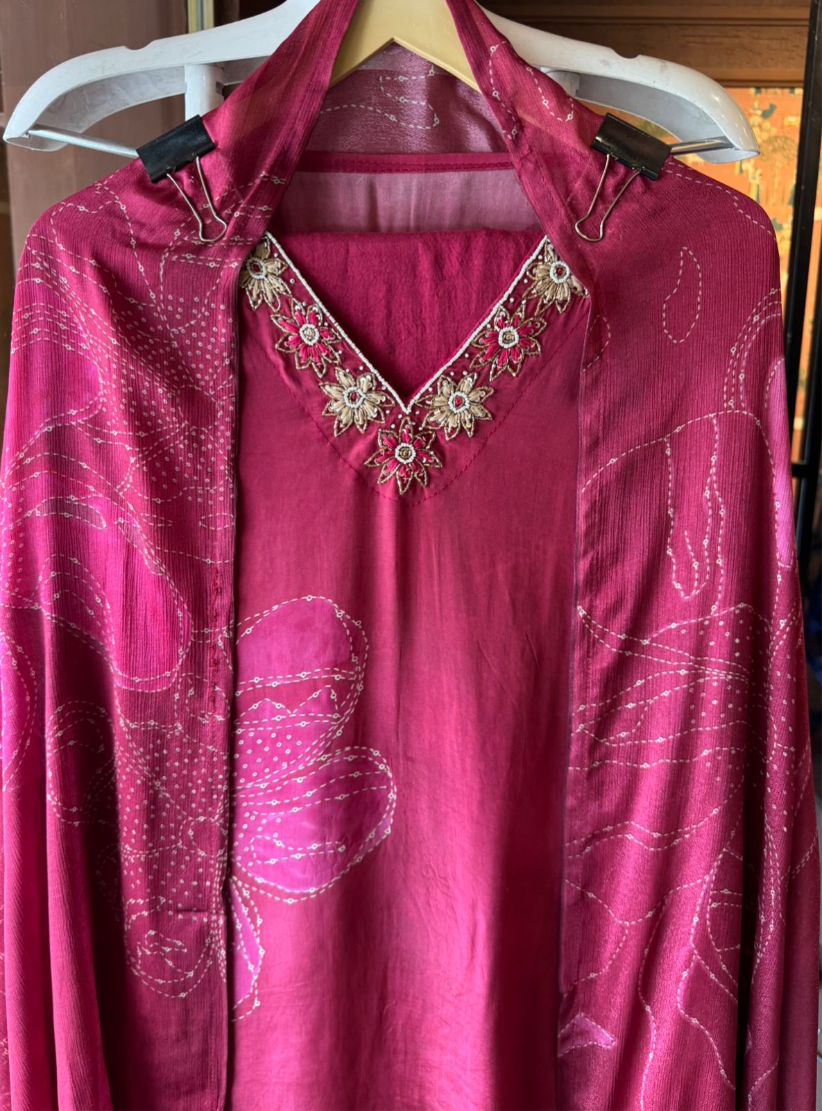 Pure Crepe Digital printed Shirt