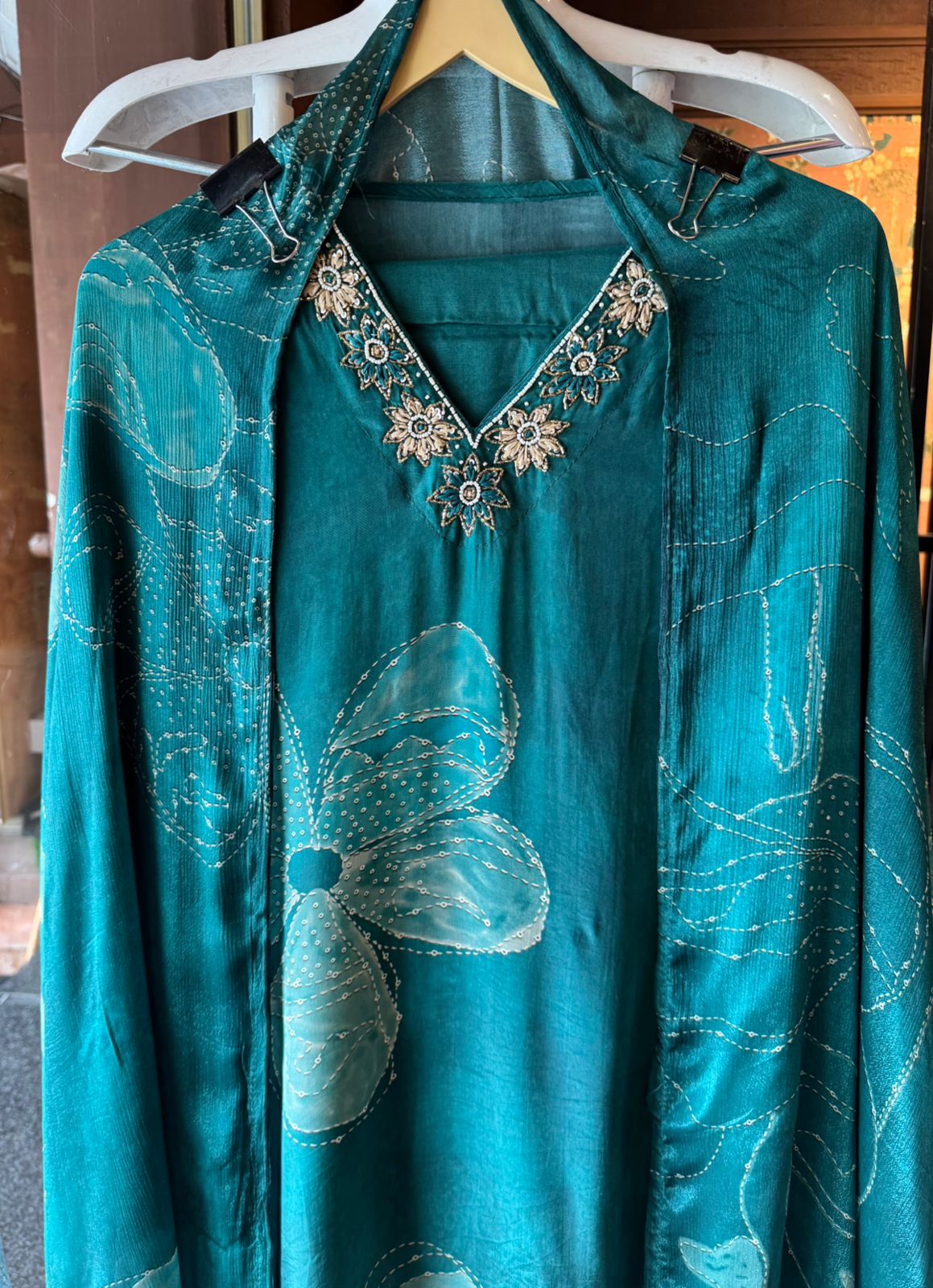 Pure Crepe Digital printed Shirt