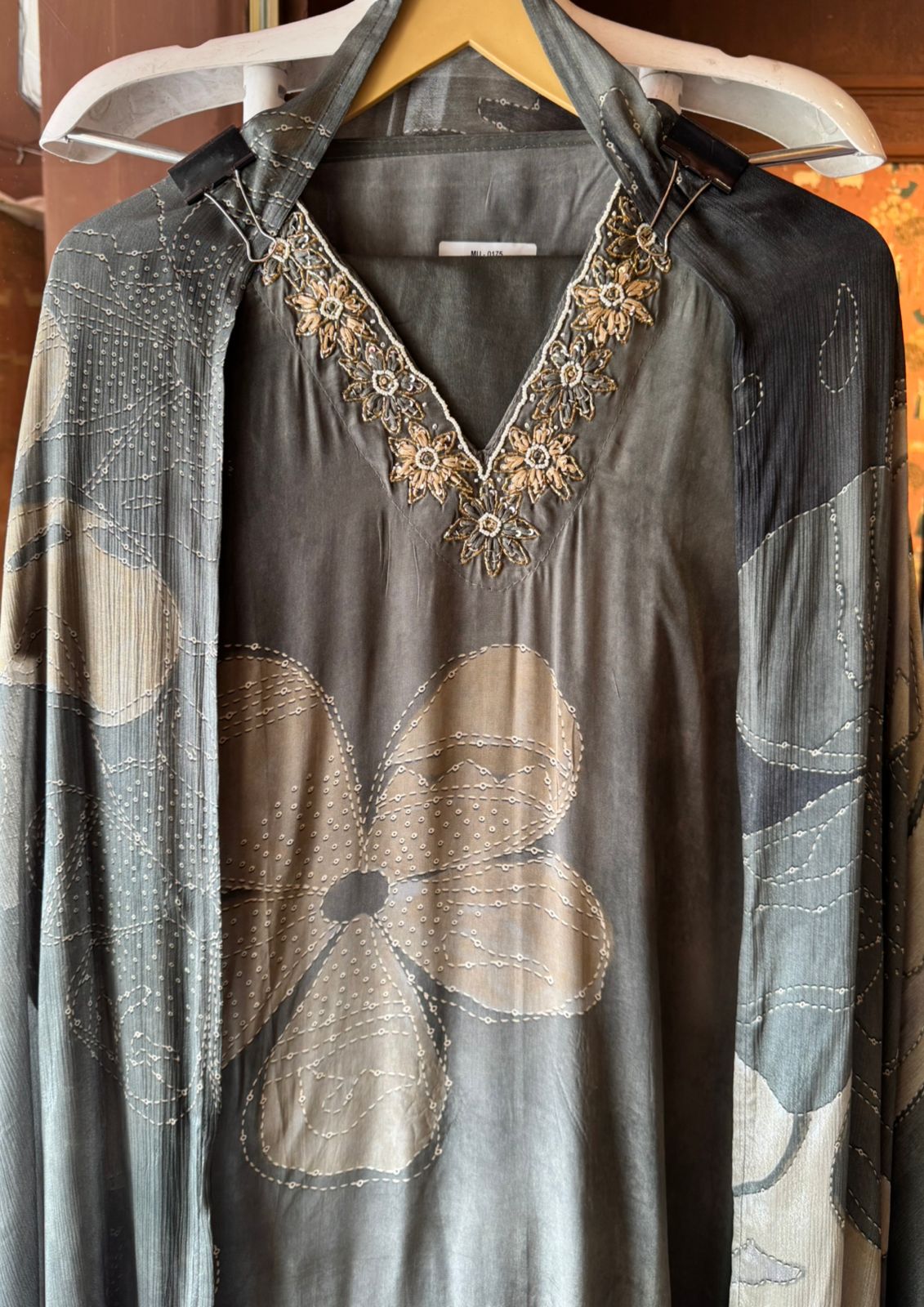 Pure Crepe Digital printed Shirt