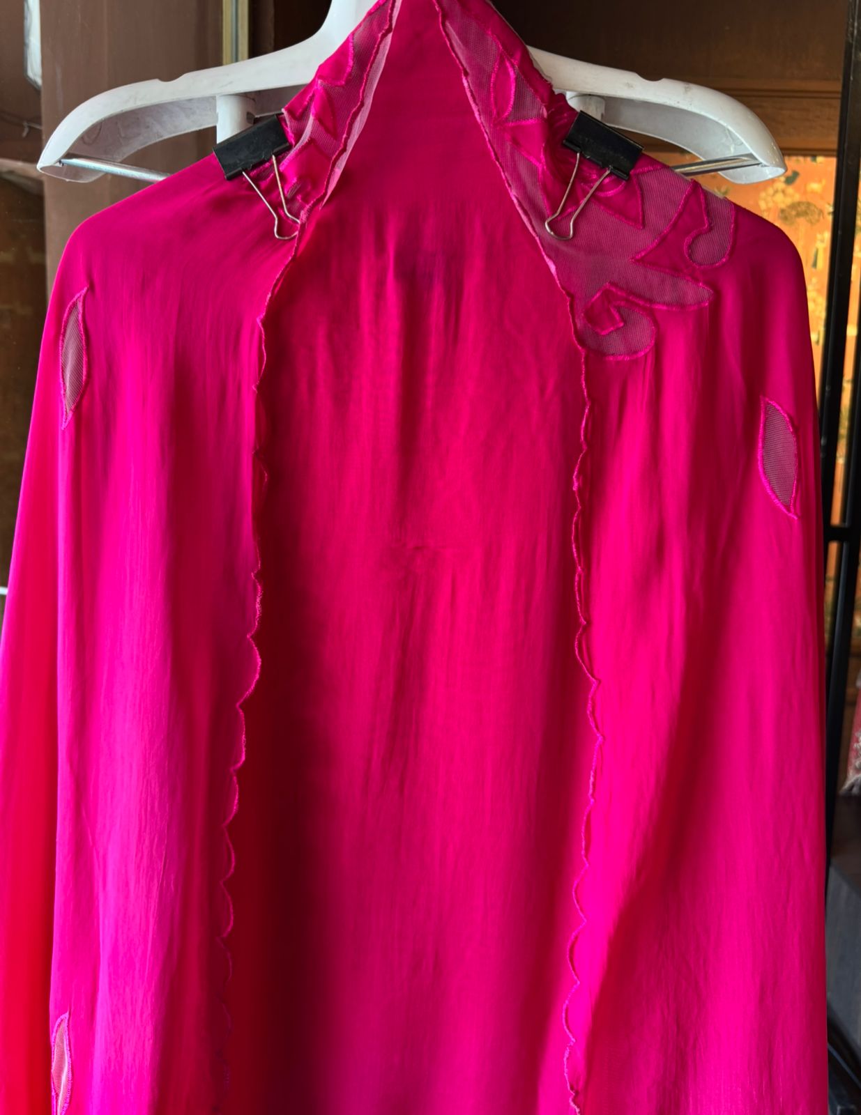 Pure Mul Mul soft  muslin unstitched Kurta