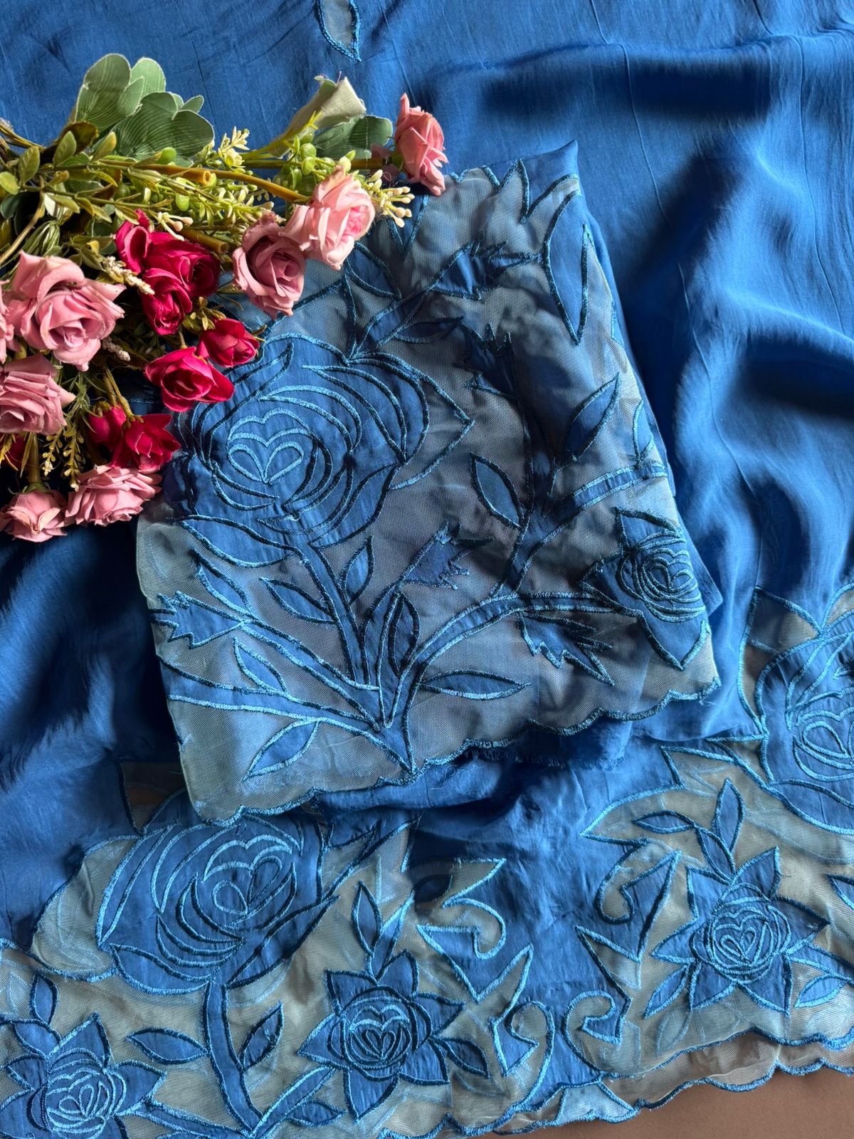 Pure Mul Mul soft  muslin unstitched Kurta