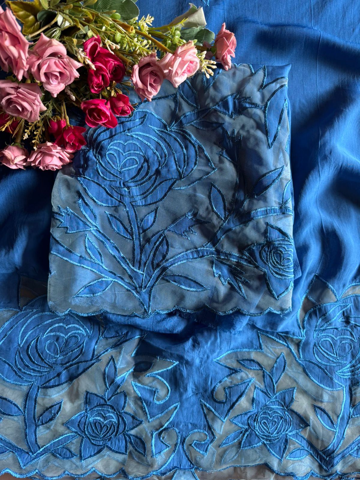 Pure Mul Mul soft  muslin unstitched Kurta