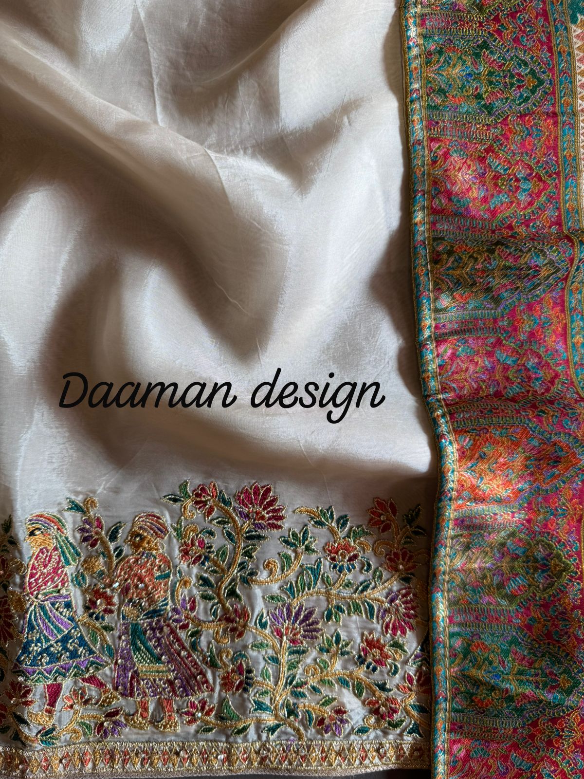 Soft silk Shirt Unstitched with No neckline