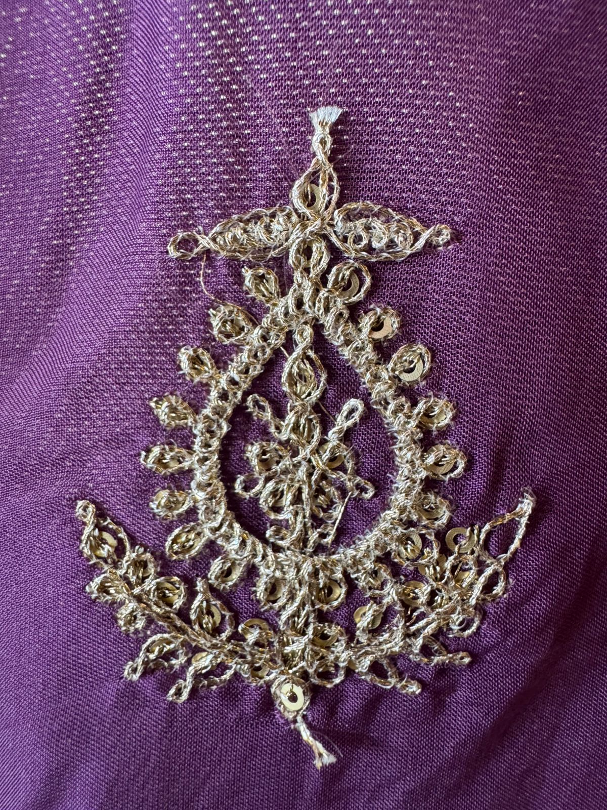 Tissue Broacade unstitched shirt