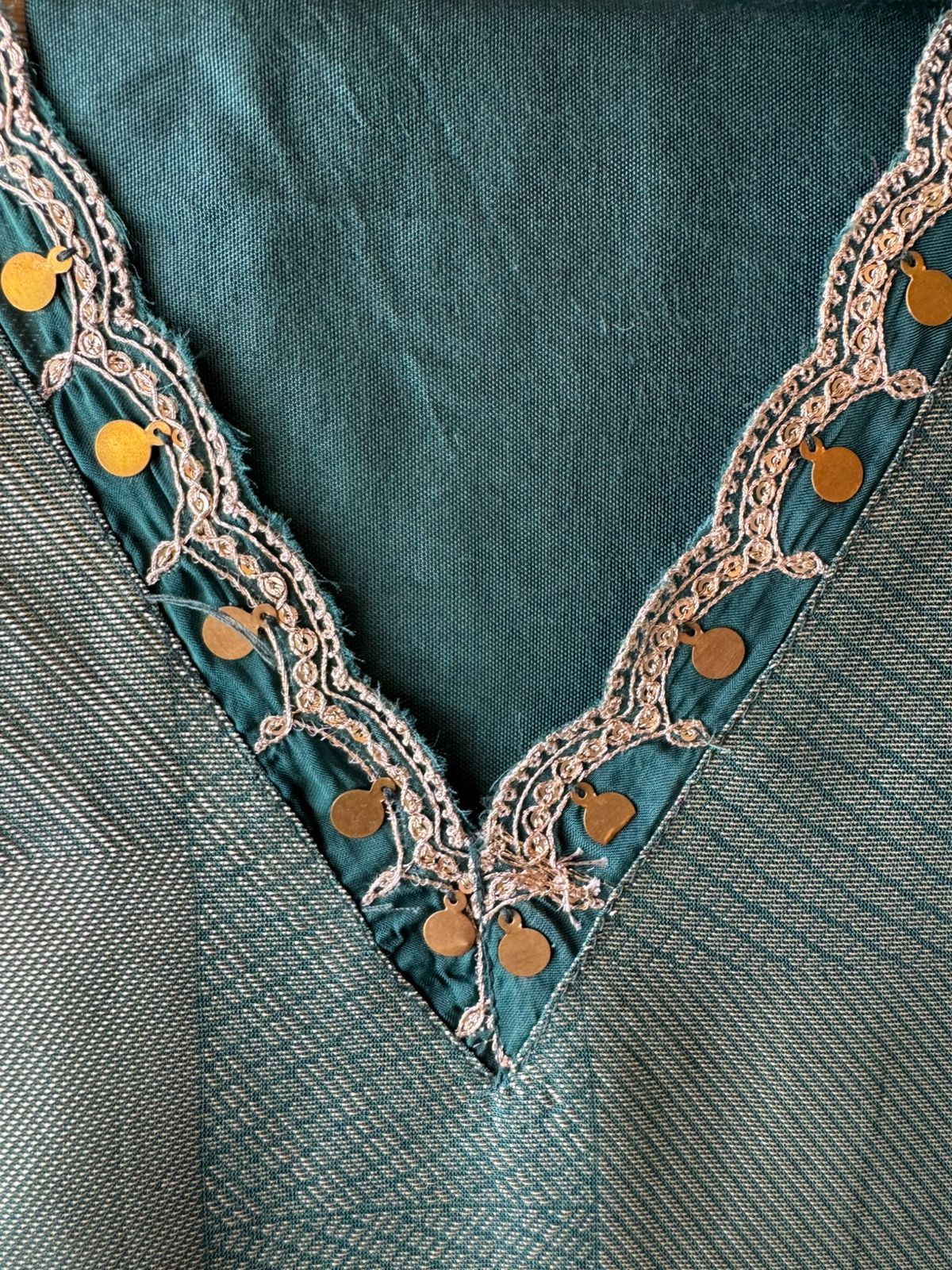 Tissue Broacade unstitched shirt