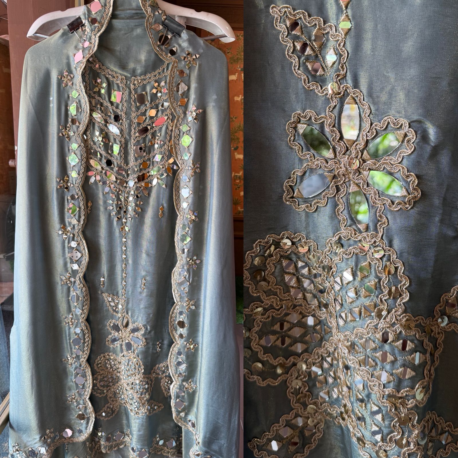 Shimmer Soft tissue shirt