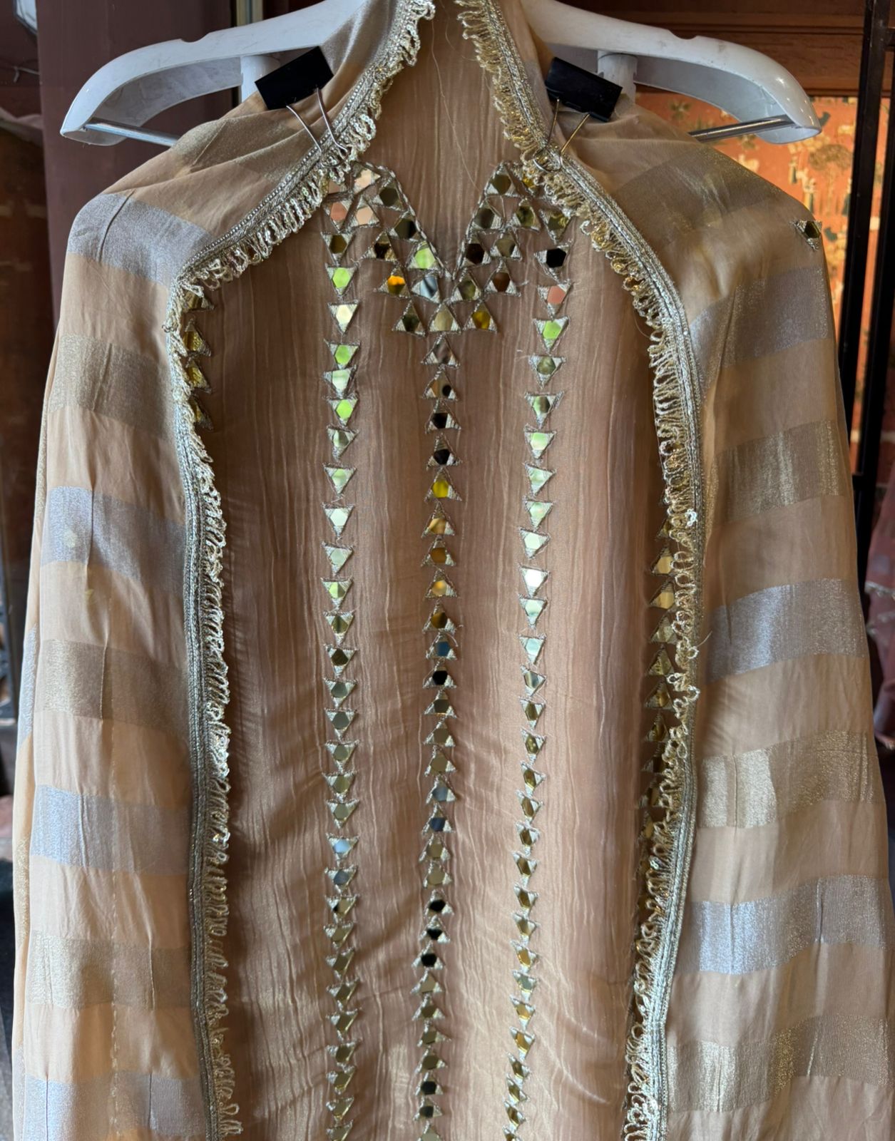 Crushed tissue unstitched Shirt