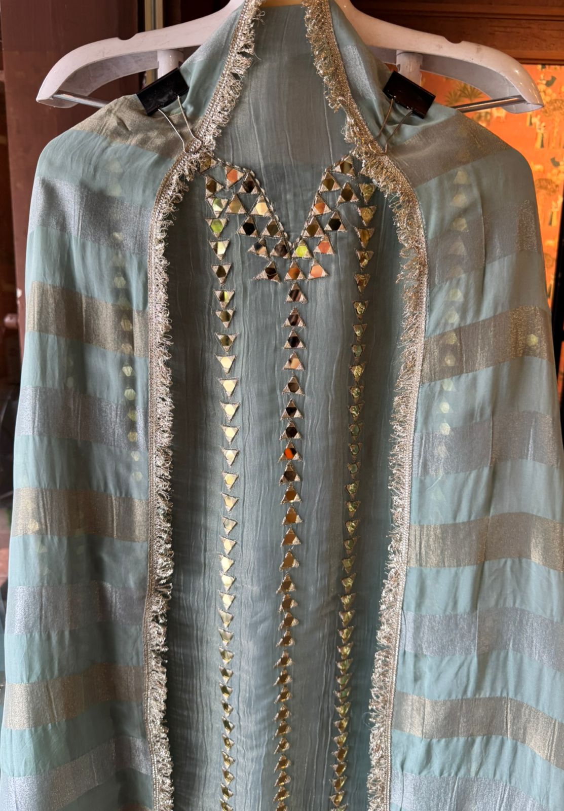 Crushed tissue unstitched Shirt