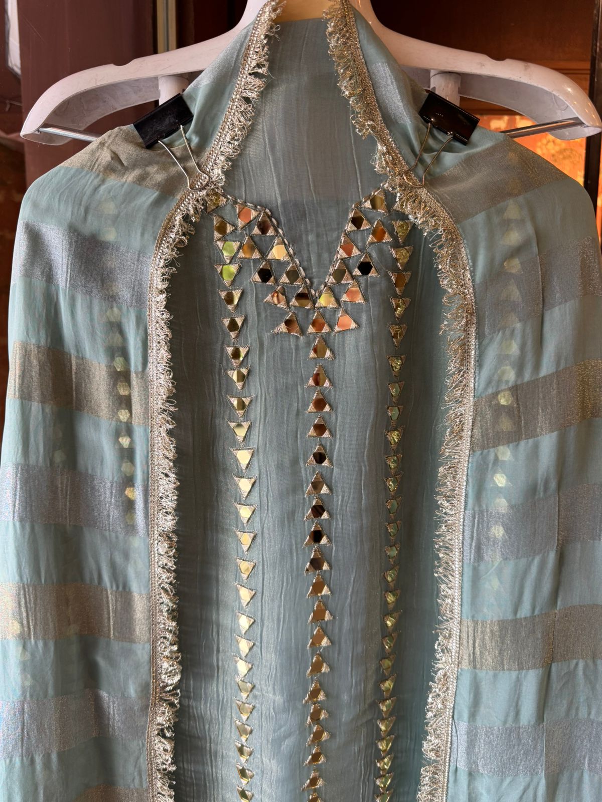 Crushed tissue unstitched Shirt