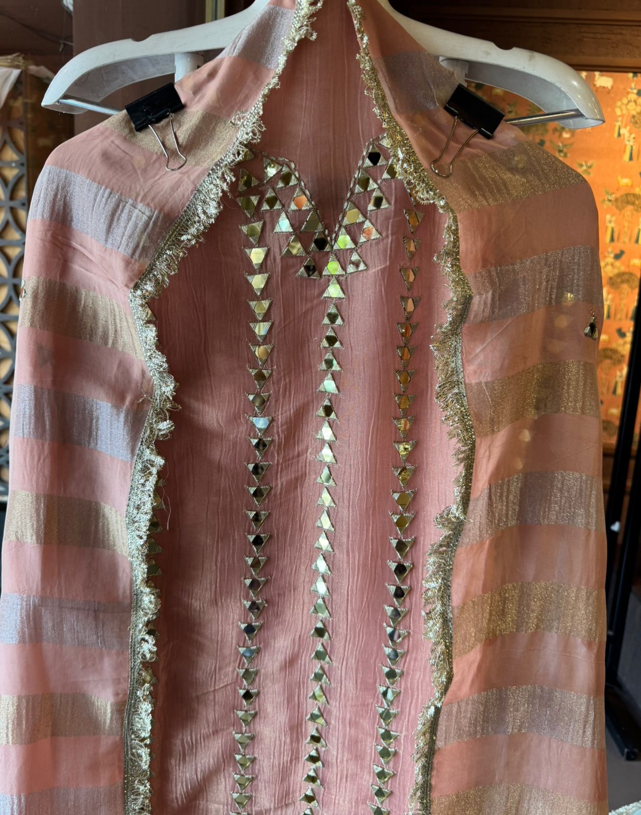 Crushed tissue unstitched Shirt