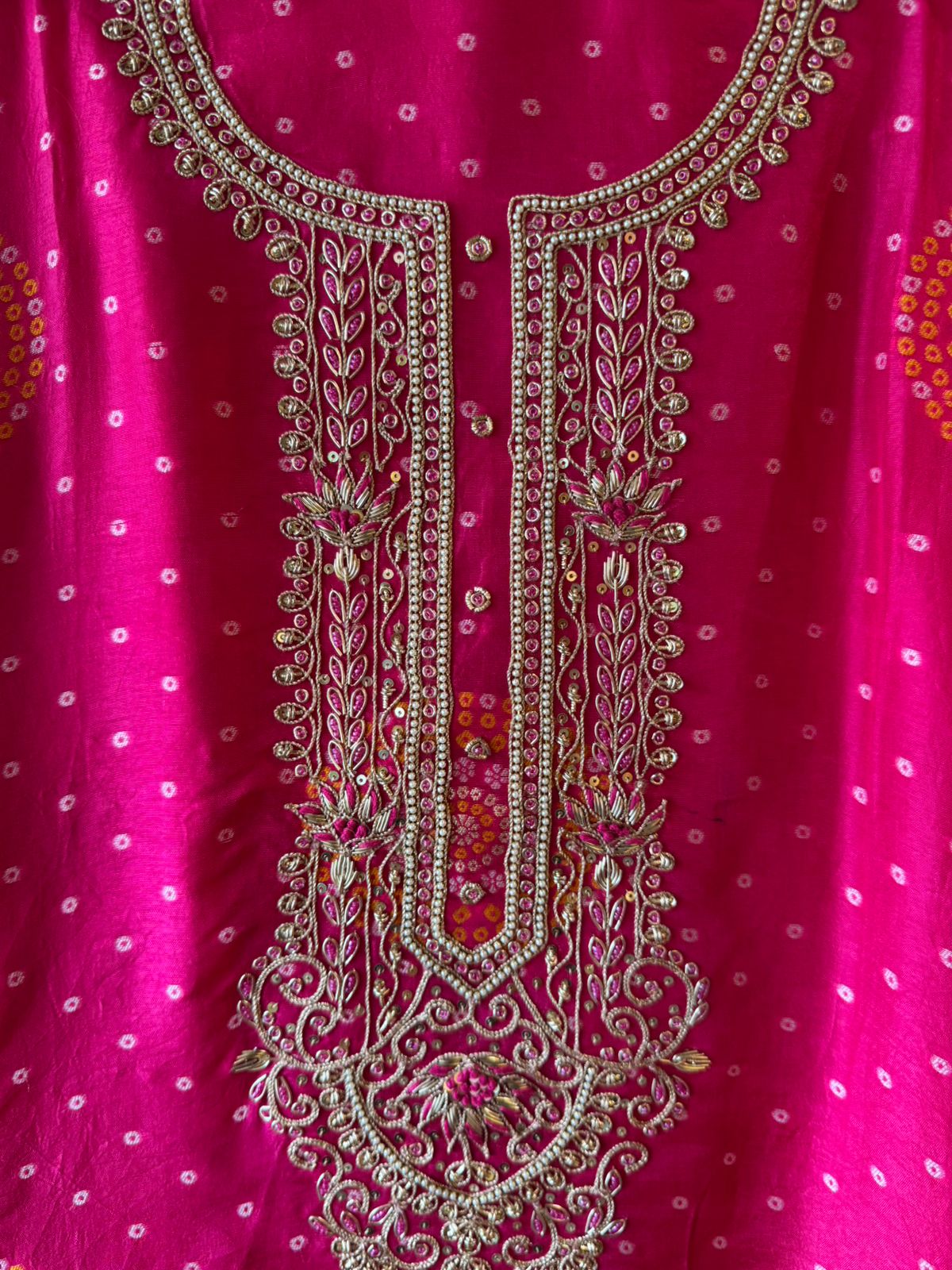 Rich embroidery and woven Outfit