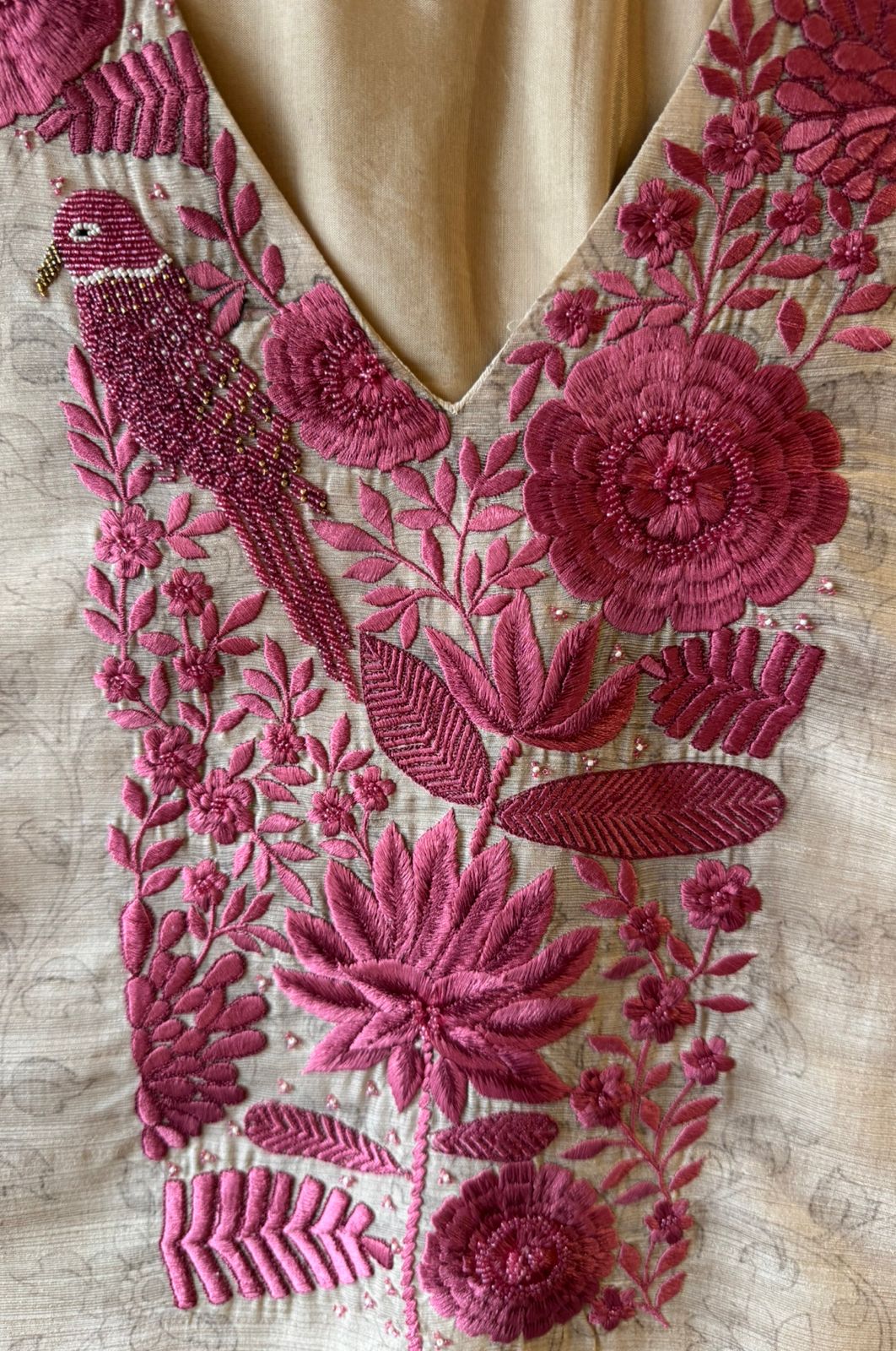 Premium quality KHAADI chanderi Unstitched Suits