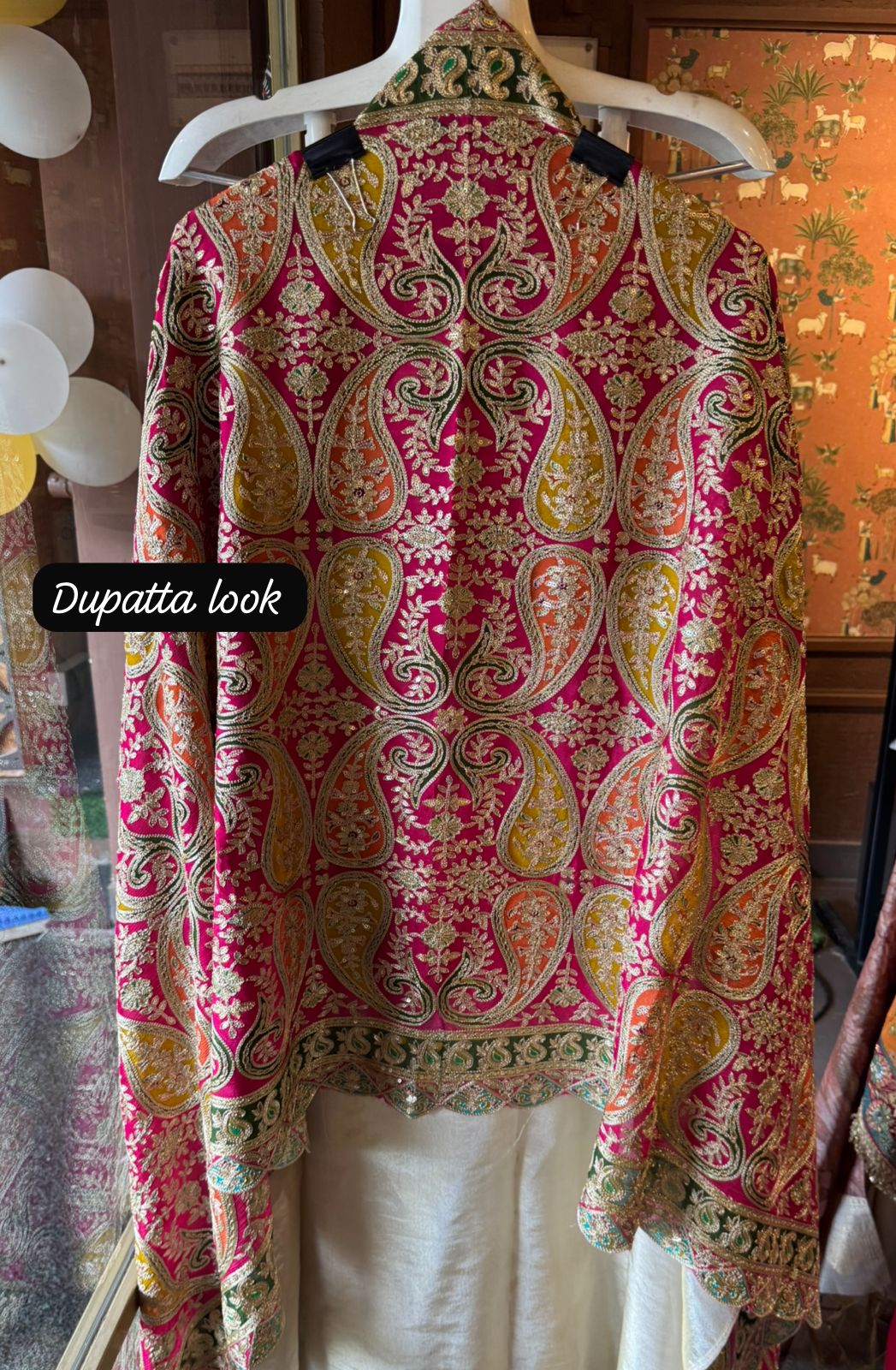 Shimmer tissue Unstitched Shirt