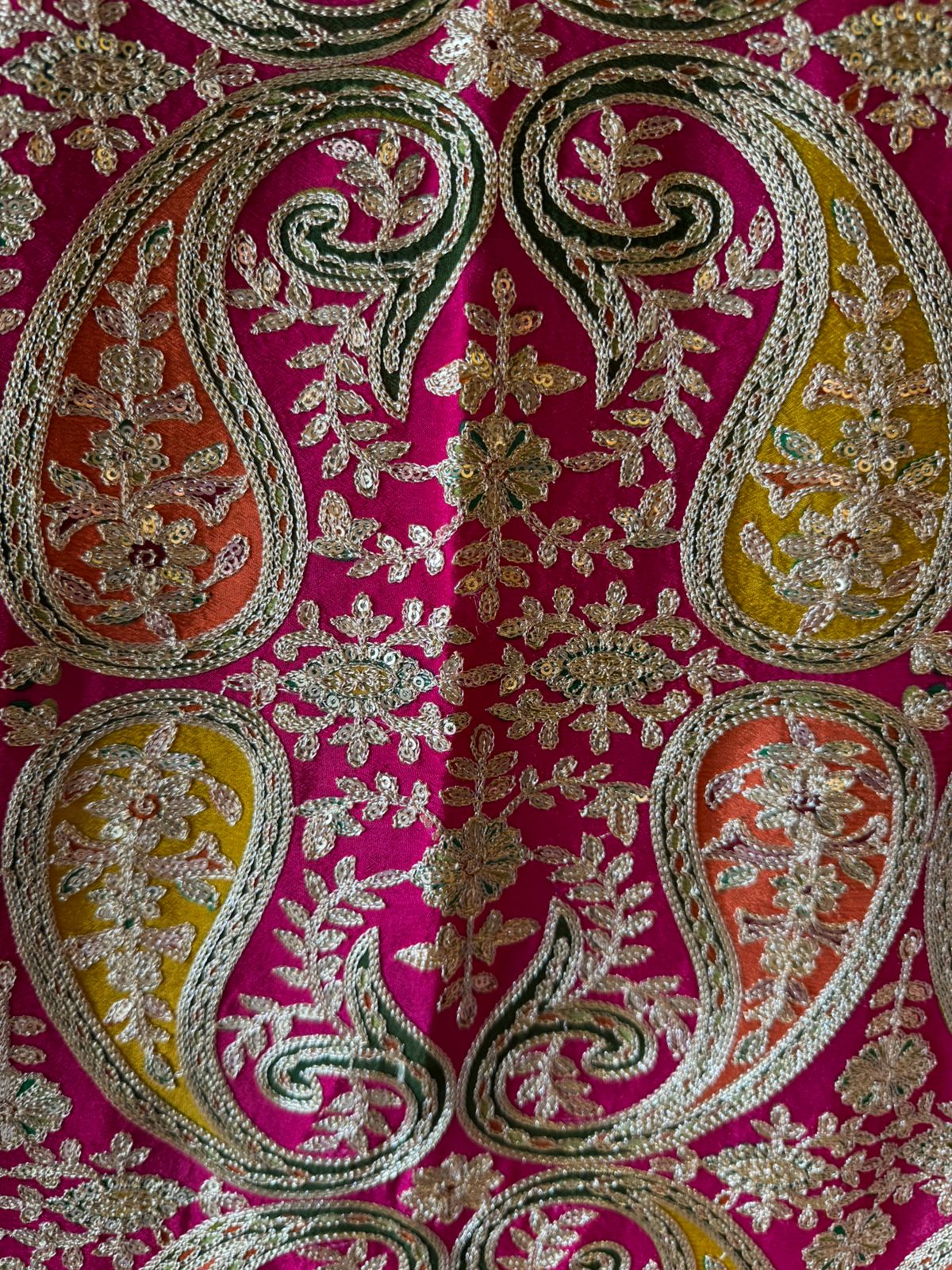 Shimmer tissue Unstitched Shirt