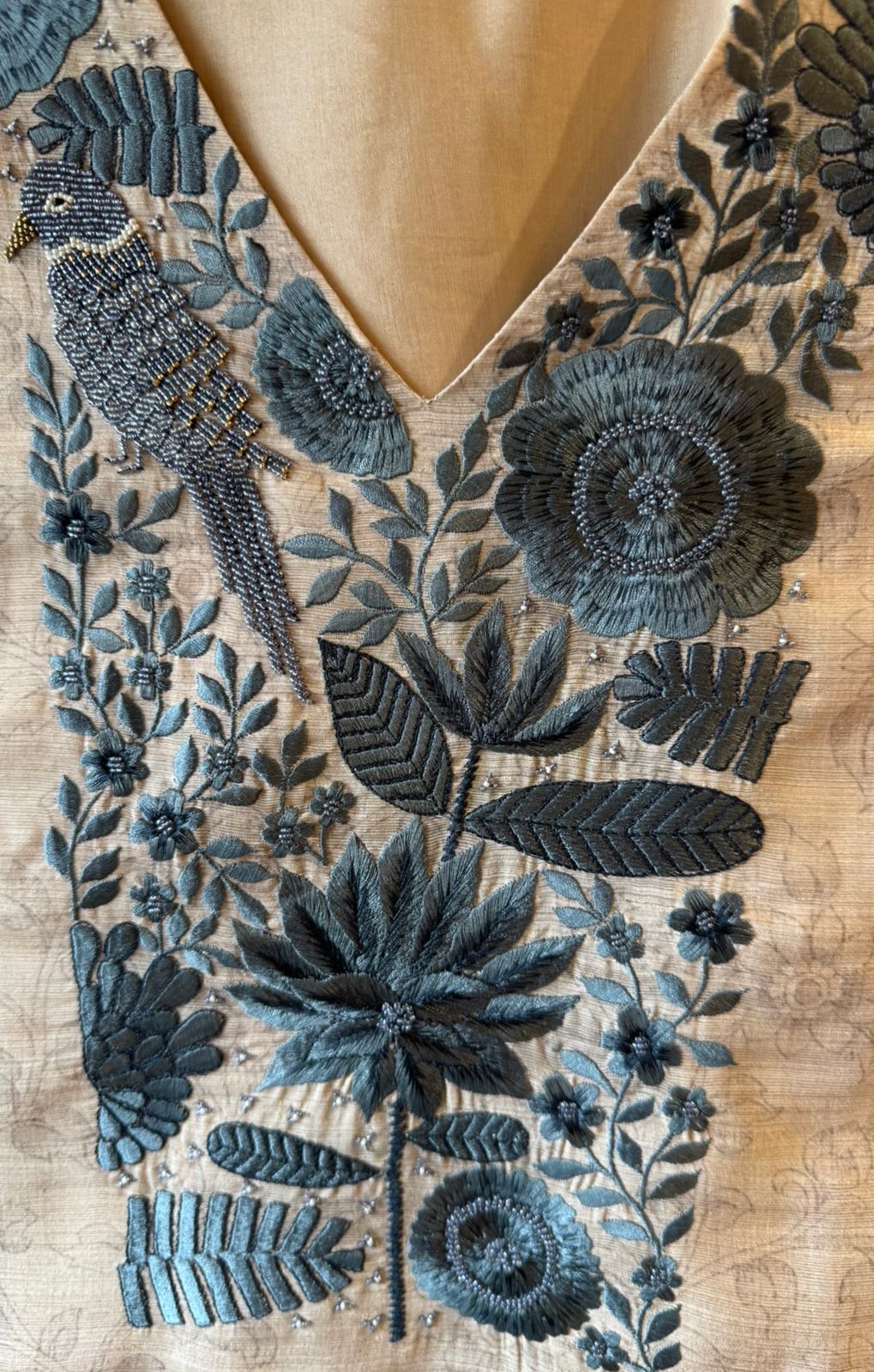 Premium quality KHAADI chanderi Unstitched Suits