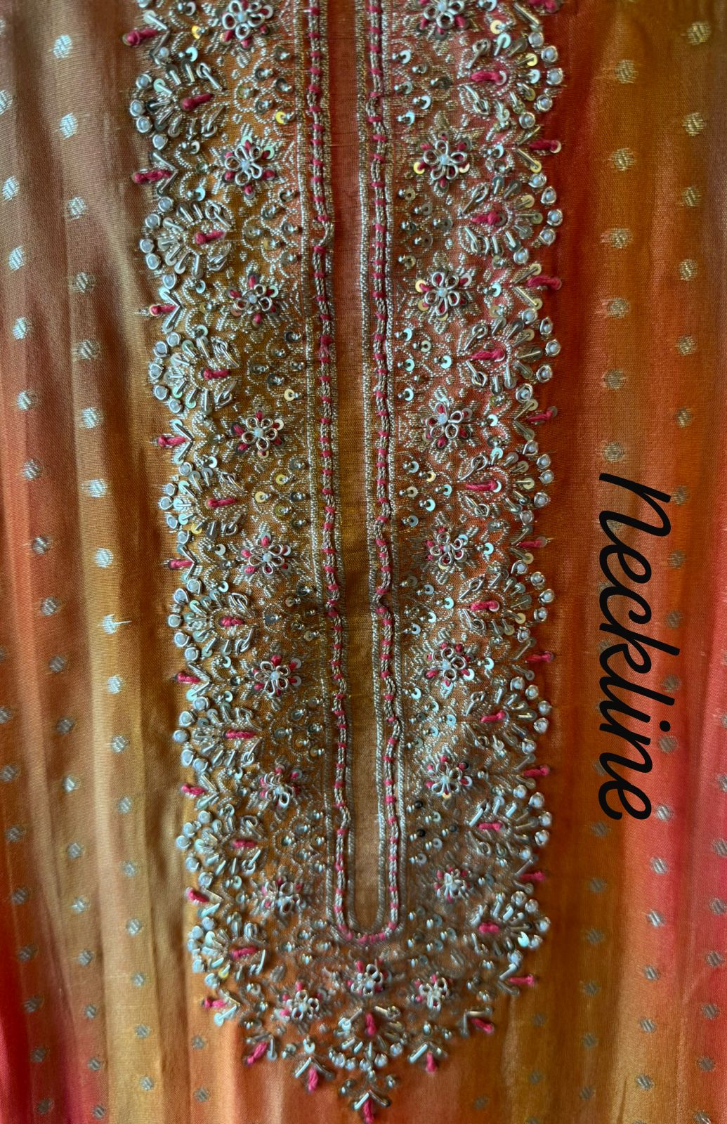 Organza Unstitched Suit