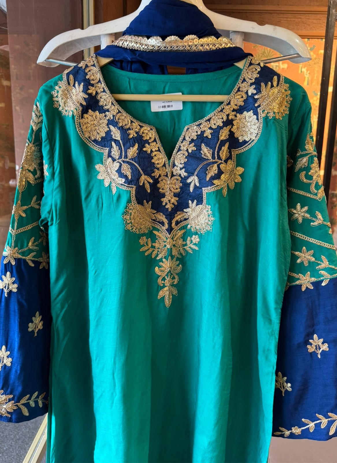 Pure 100% silk Kurta
