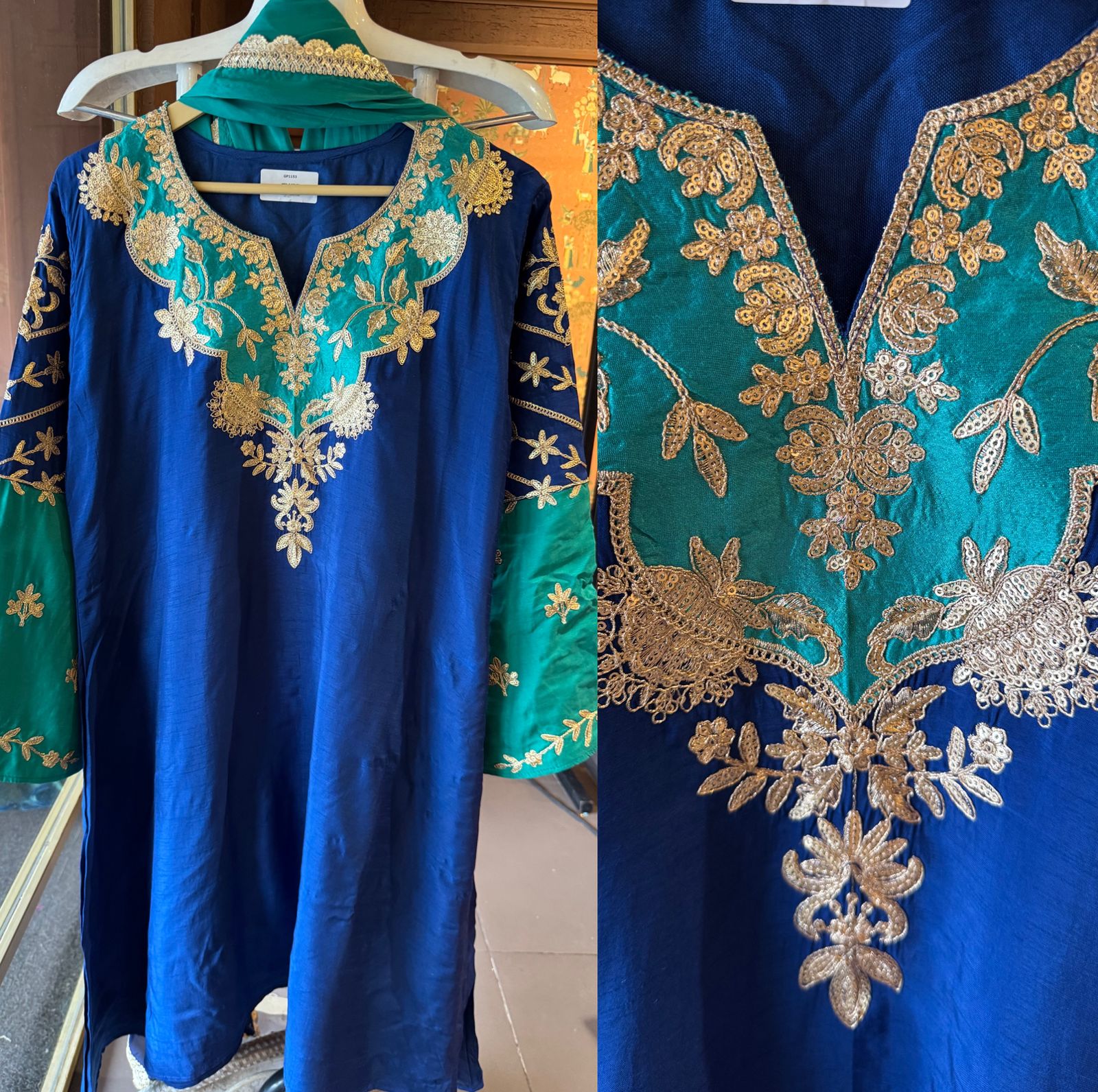 Pure 100% silk Kurta