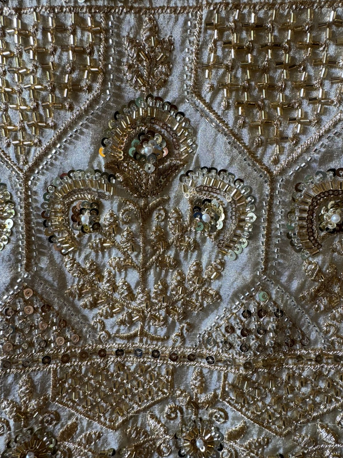 Shimmer tissue Unstitched Shirt