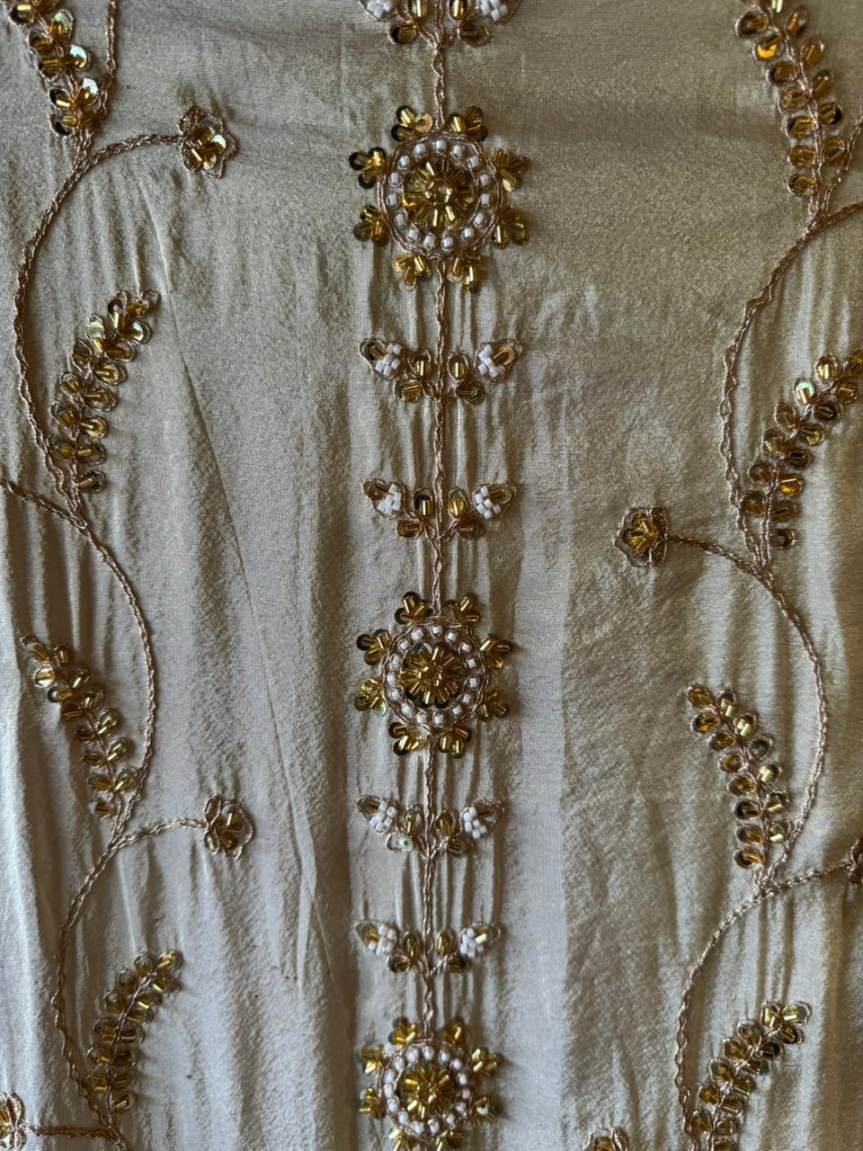 Shimmer tissue Unstitched Shirt