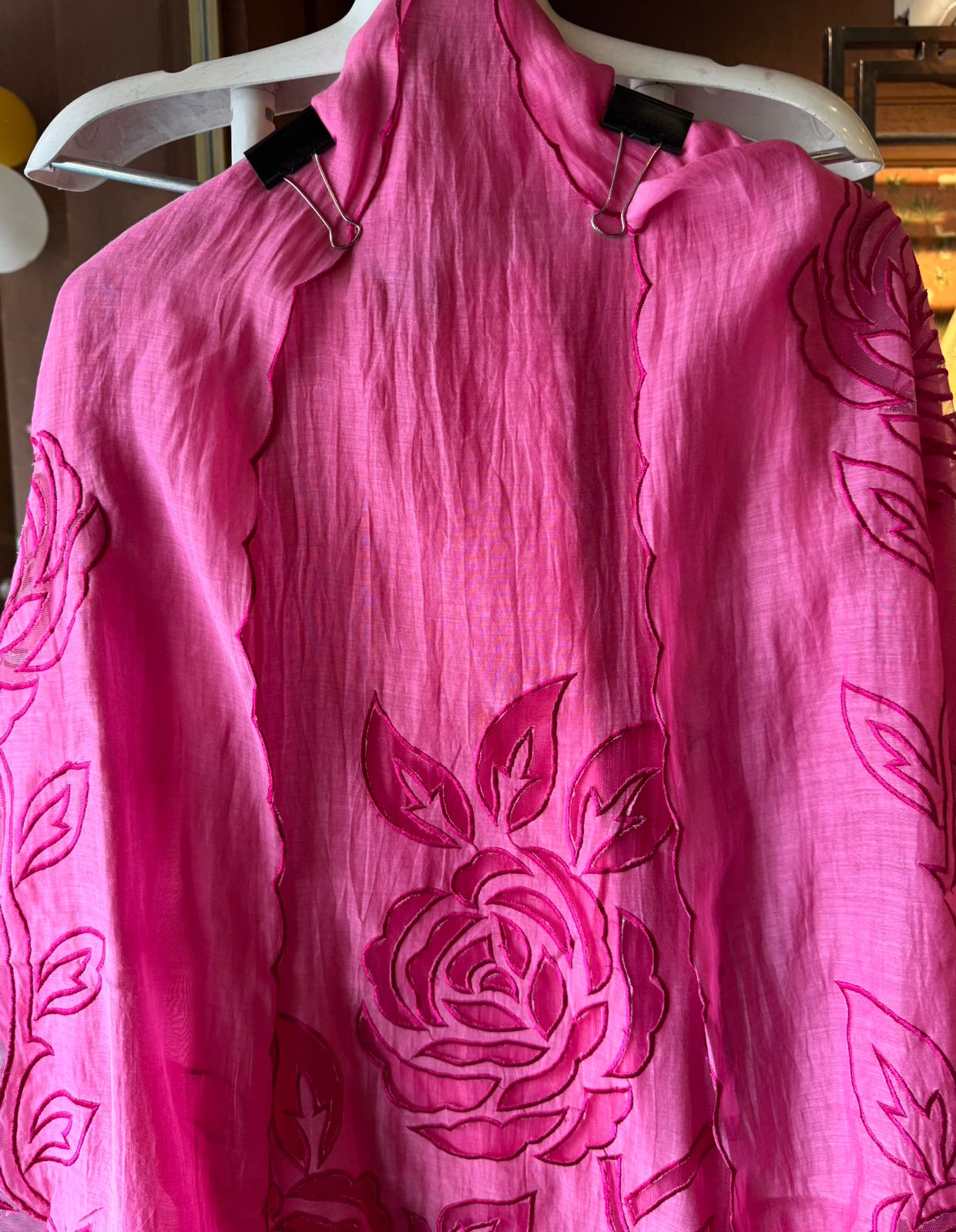 Pure Mul Chanderi ombré shades unstitched Kurta