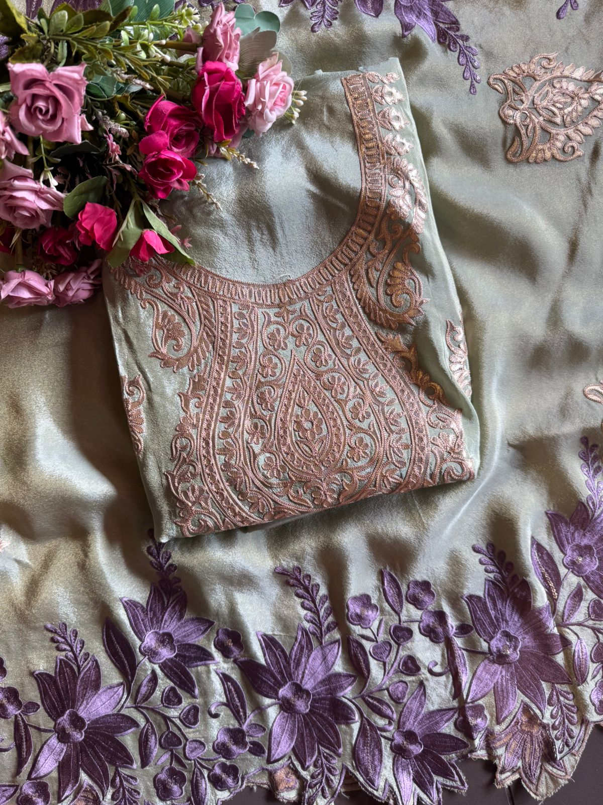 Beautiful semi formal ethnic suit