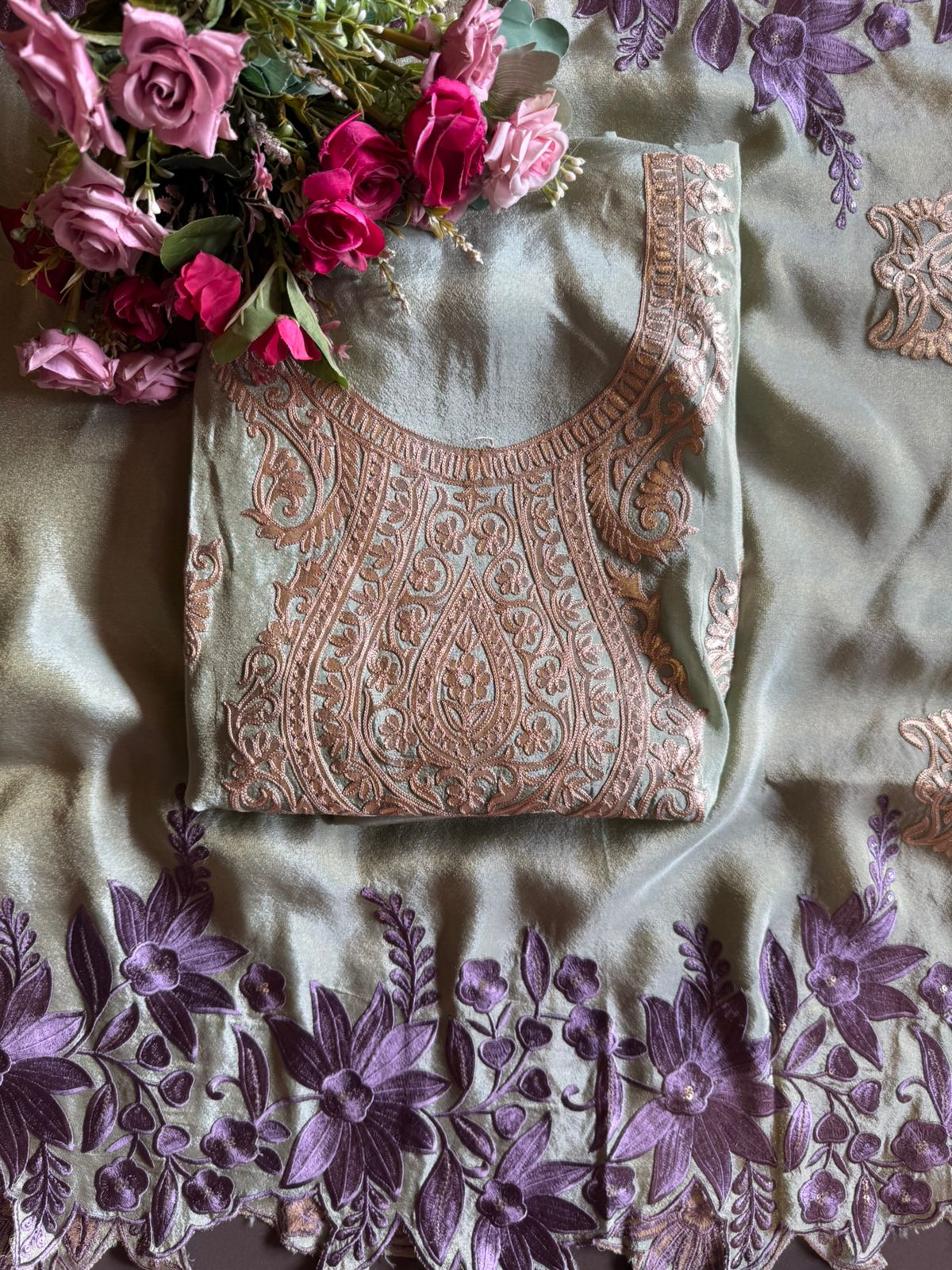 Beautiful semi formal ethnic suit