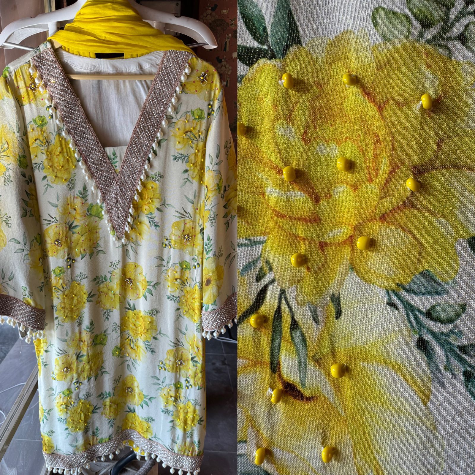 Pure digital printed Tissue Shirt