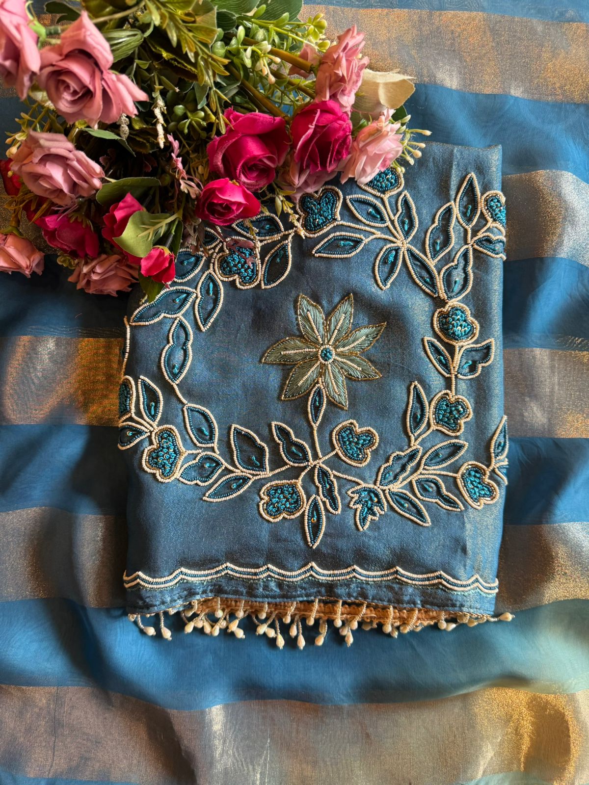 Tissue fabric Unstitched shirt