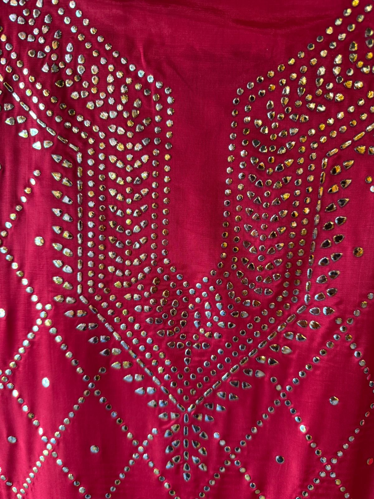 Glass tissue Unstitched Kurta