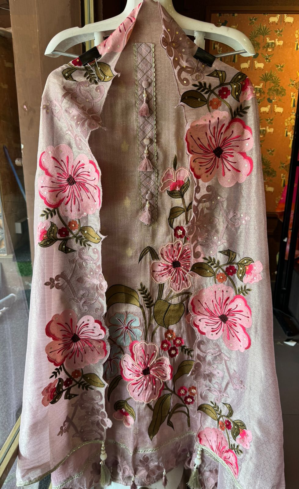 Shimmer tissue unstitched Shirt