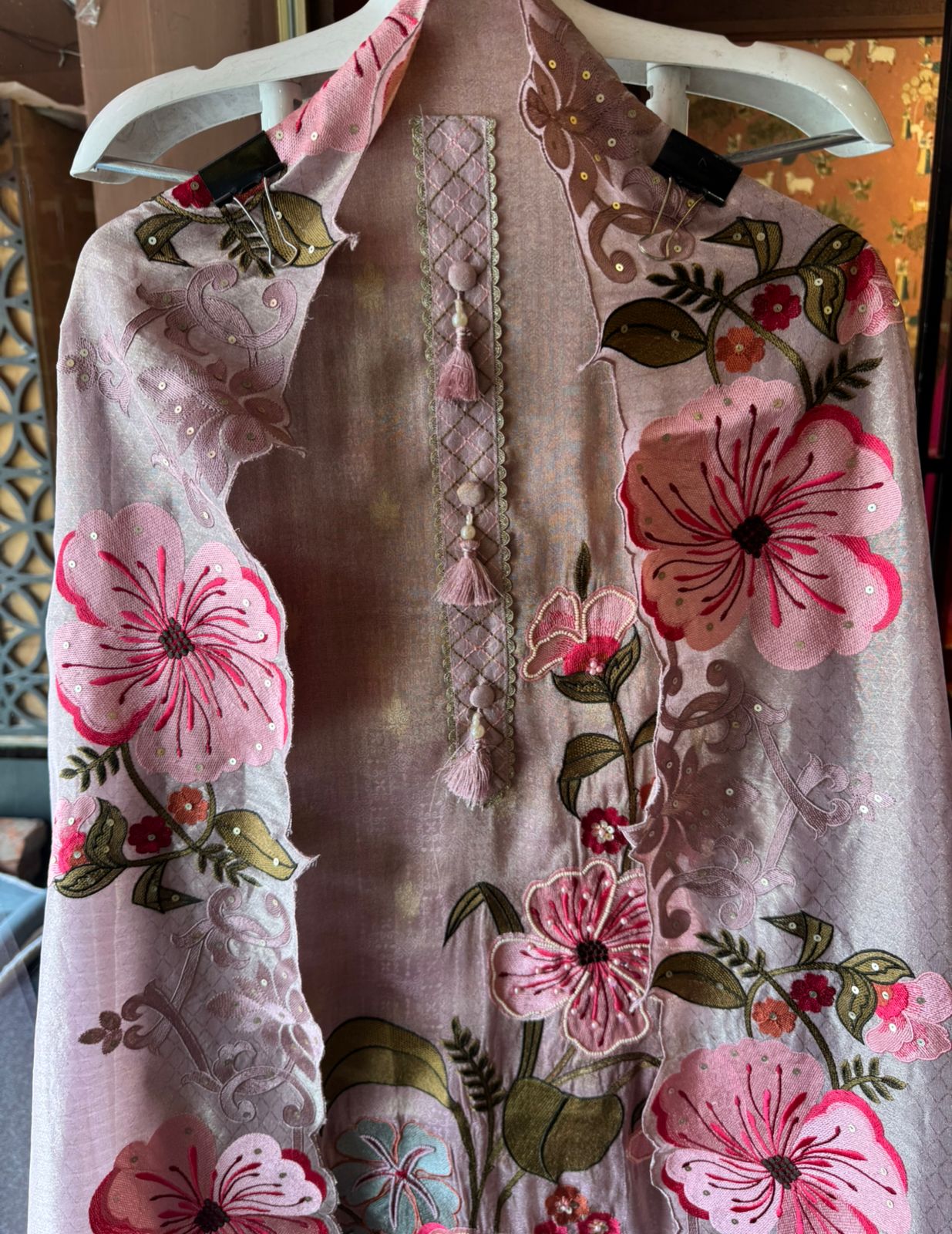 Shimmer tissue unstitched Shirt