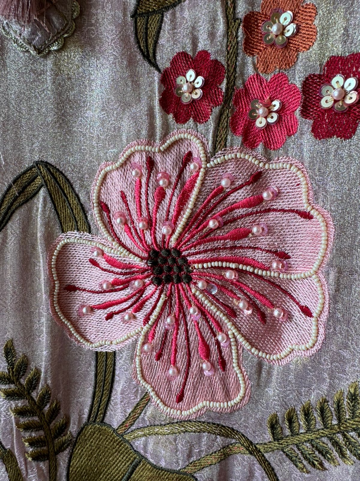 Shimmer tissue unstitched Shirt