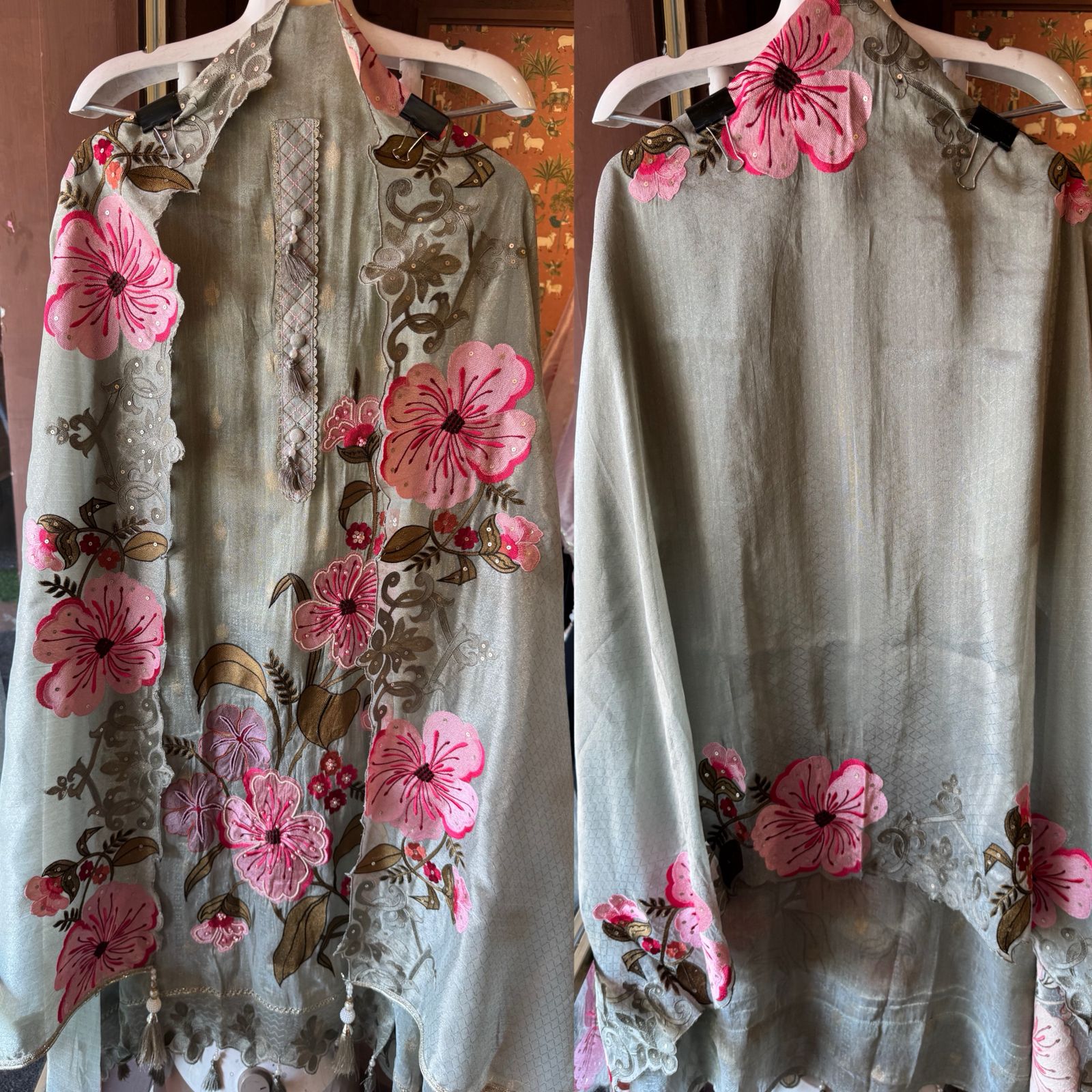 Shimmer tissue unstitched Shirt