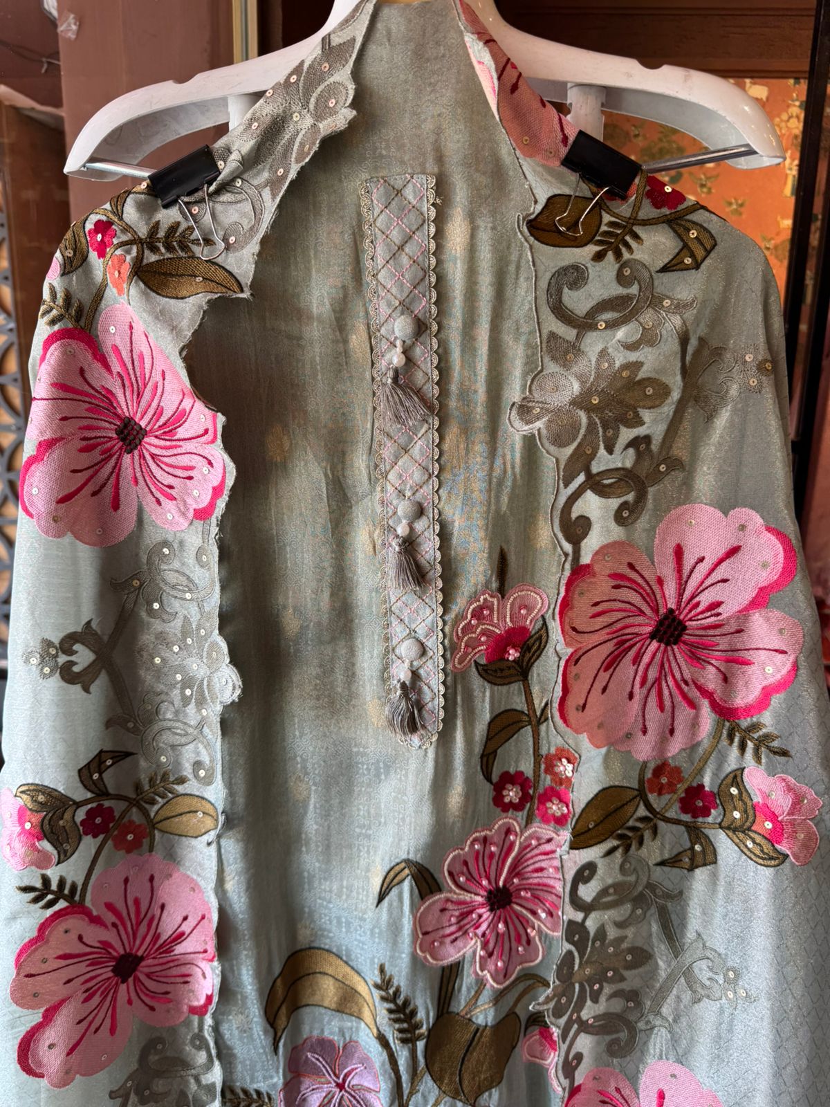 Shimmer tissue unstitched Shirt