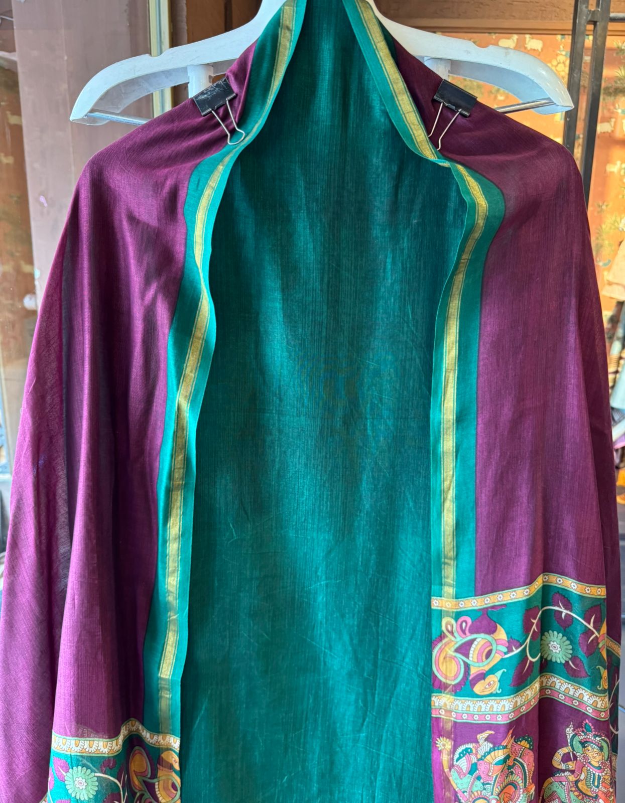 Maheshwari Silk Designer suit