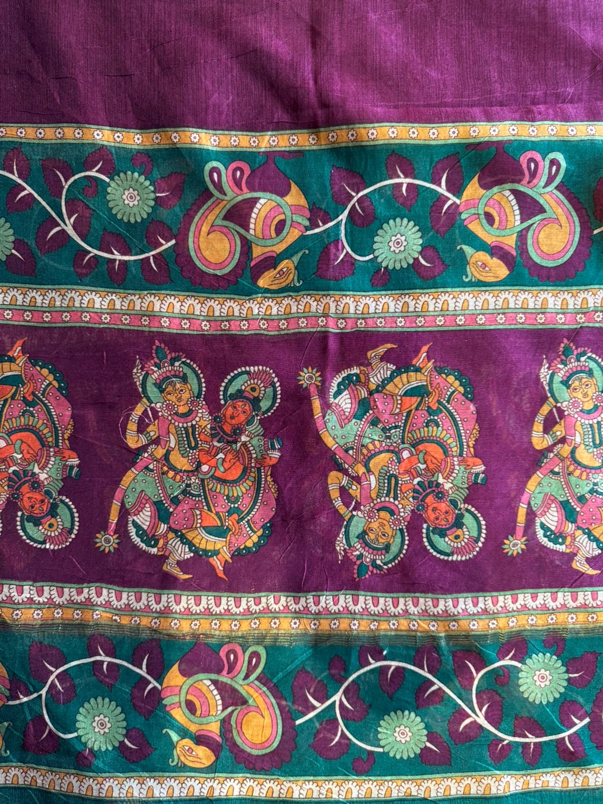 Maheshwari Silk Designer suit