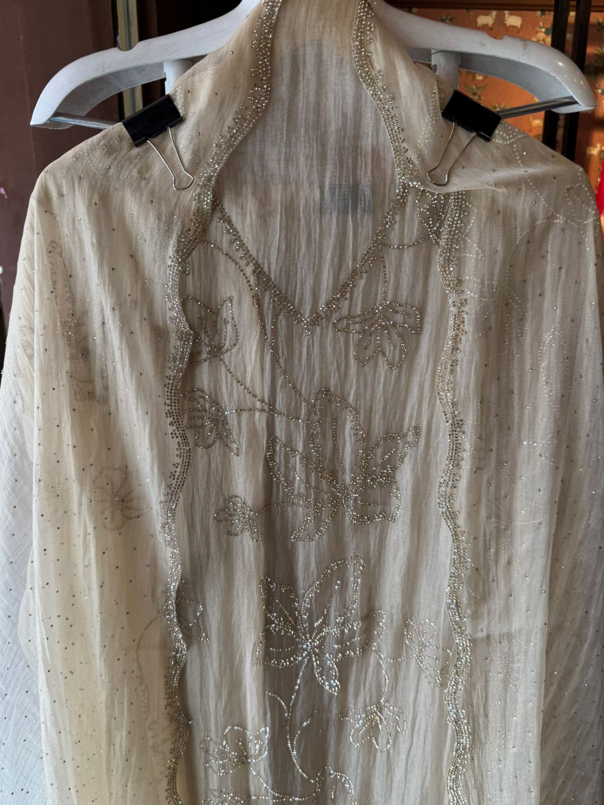 Beautiful unstitched tissue suit