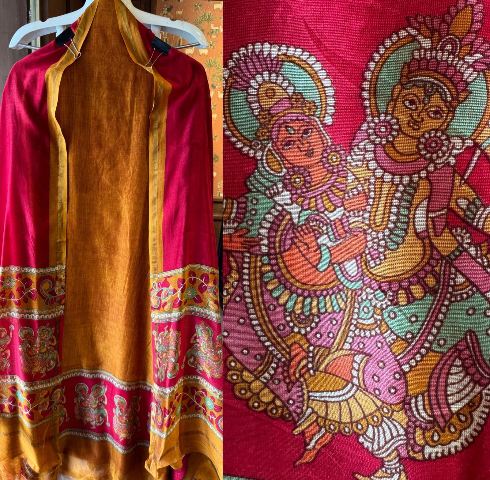 Maheshwari Silk Designer suit