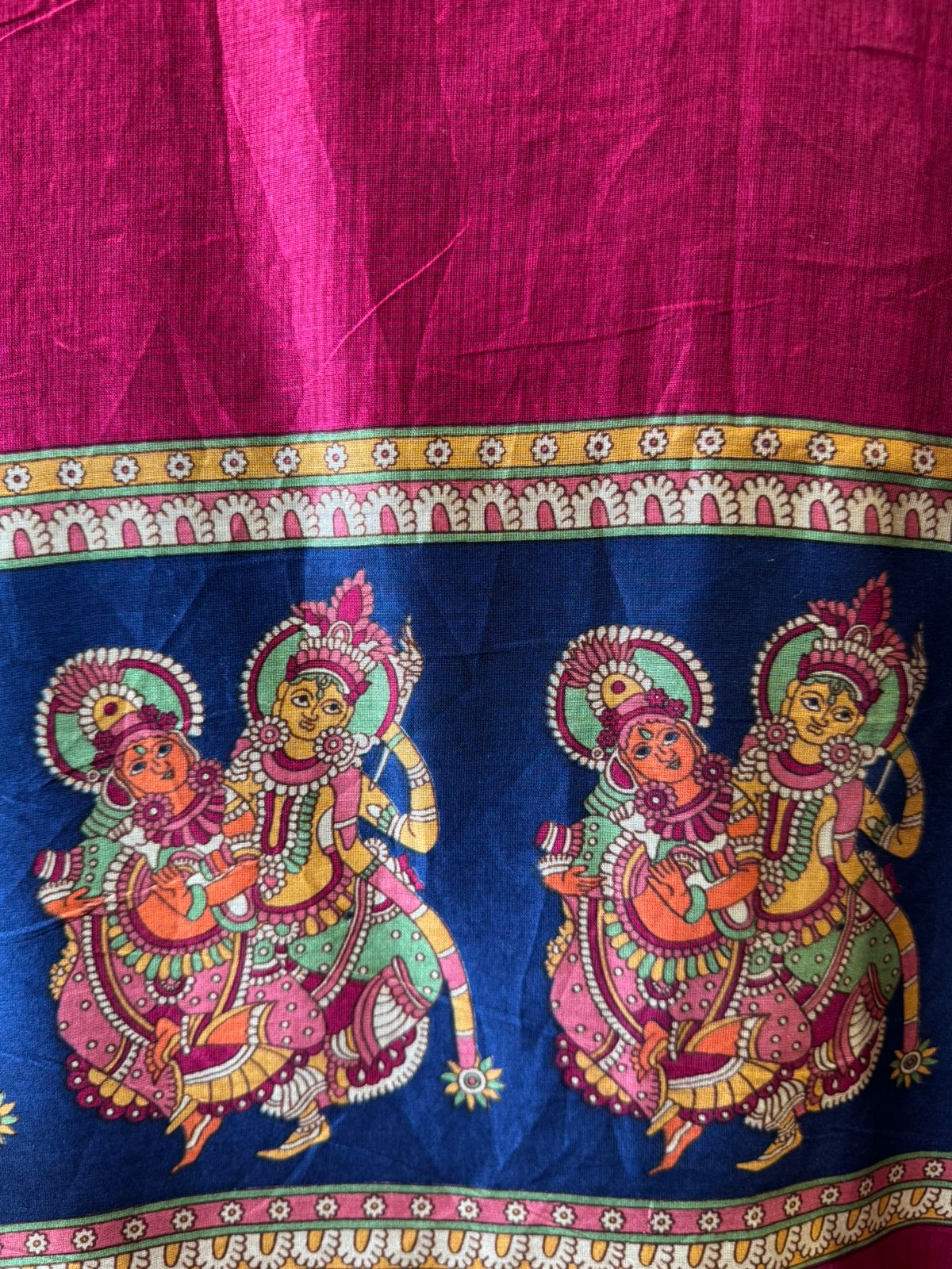 Maheshwari Silk Designer suit