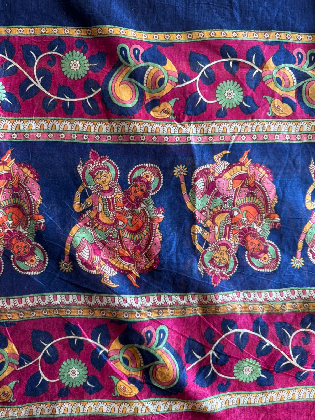 Maheshwari Silk Designer suit