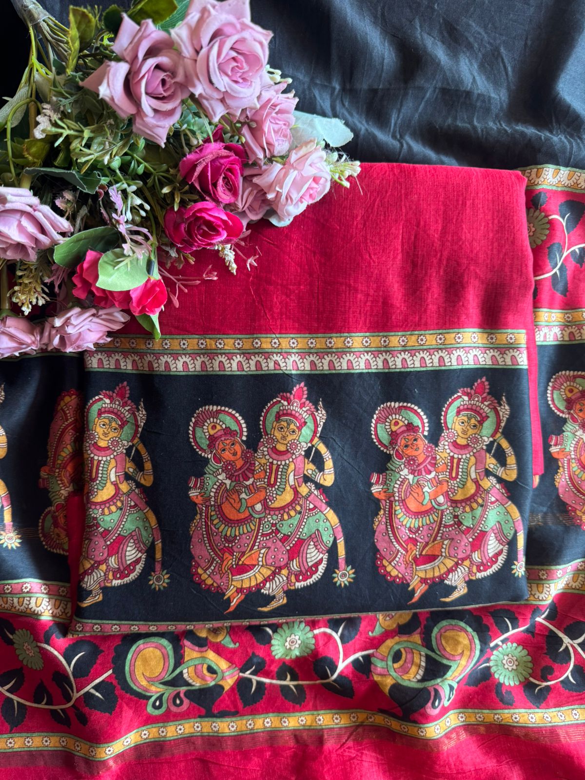 Maheshwari Silk Designer suit