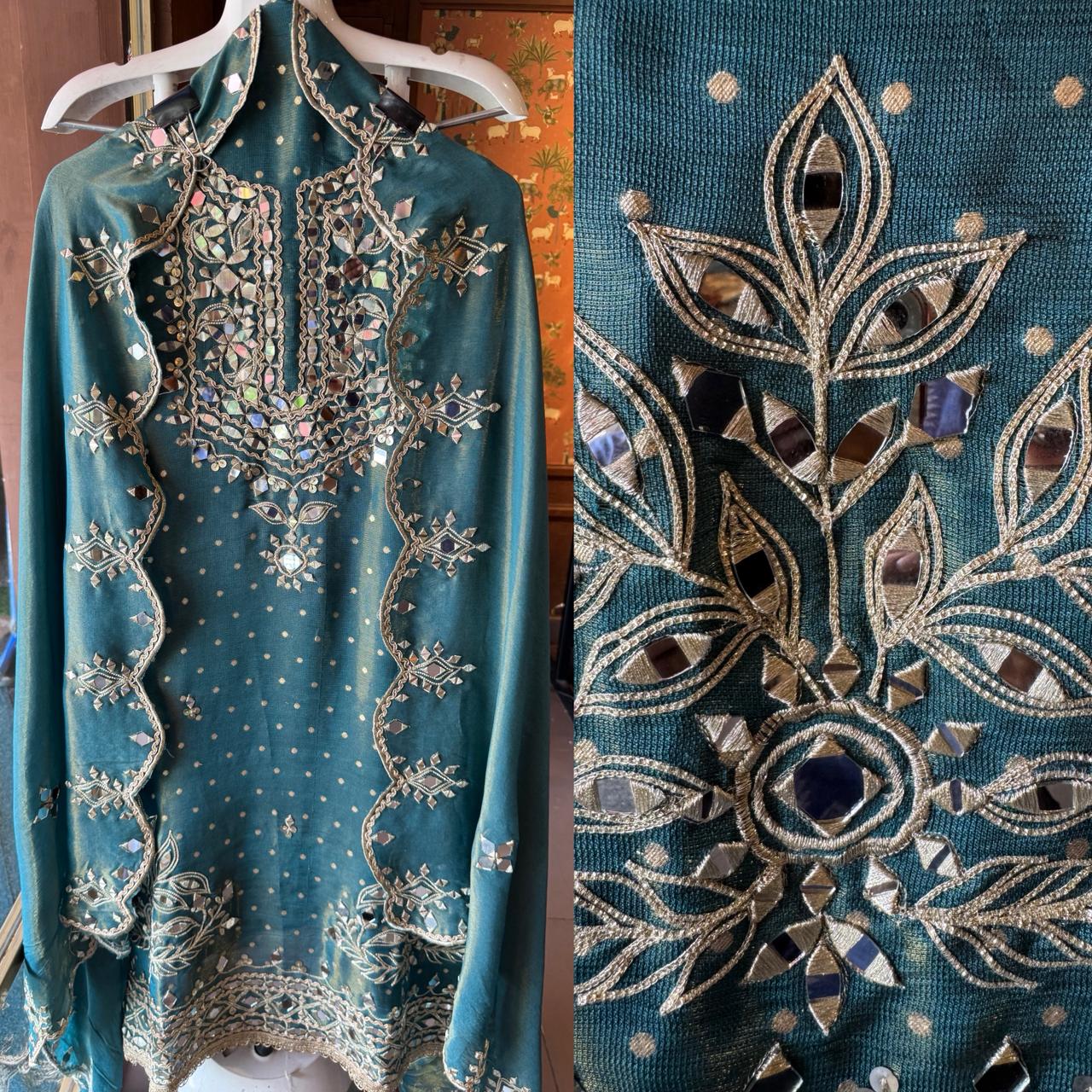 Shimmer Soft tissue booti shirt