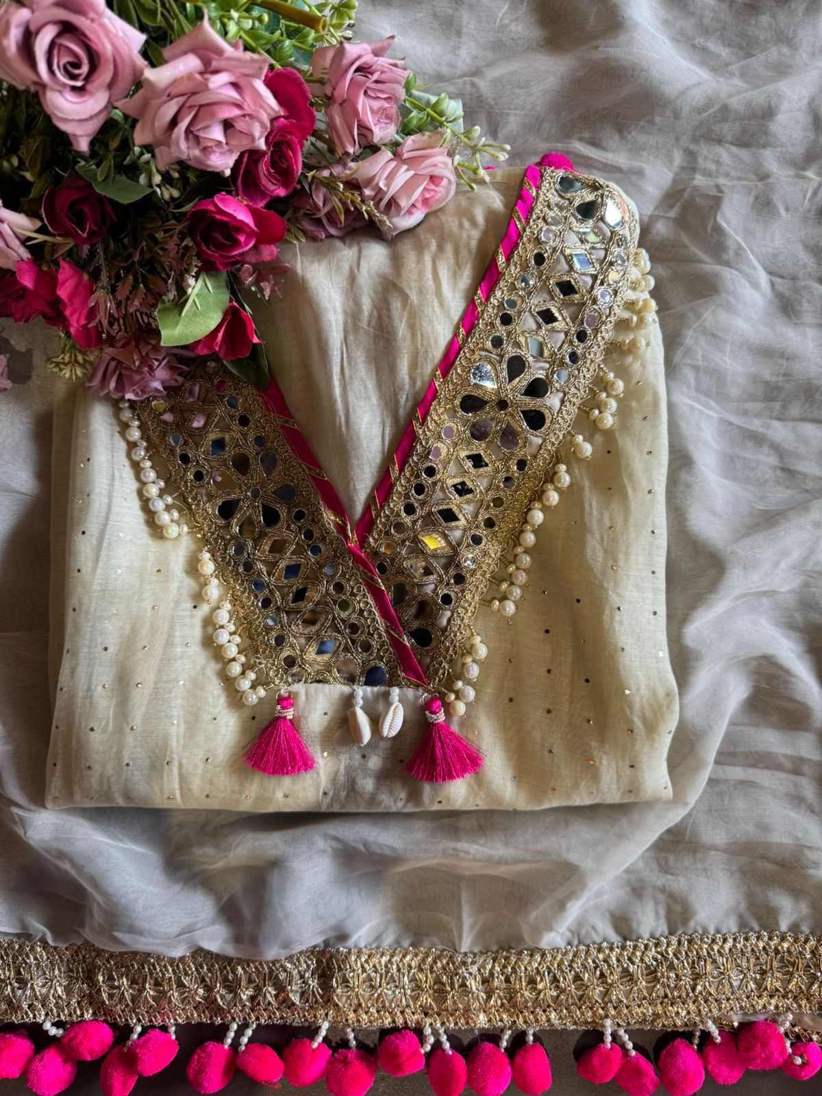 Beautiful ethnic outfit set