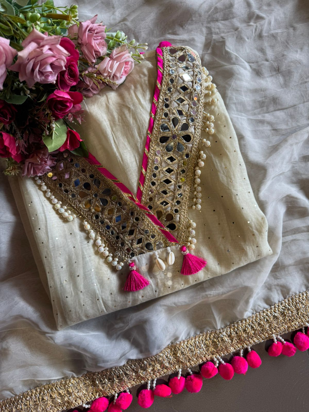 Beautiful ethnic outfit set