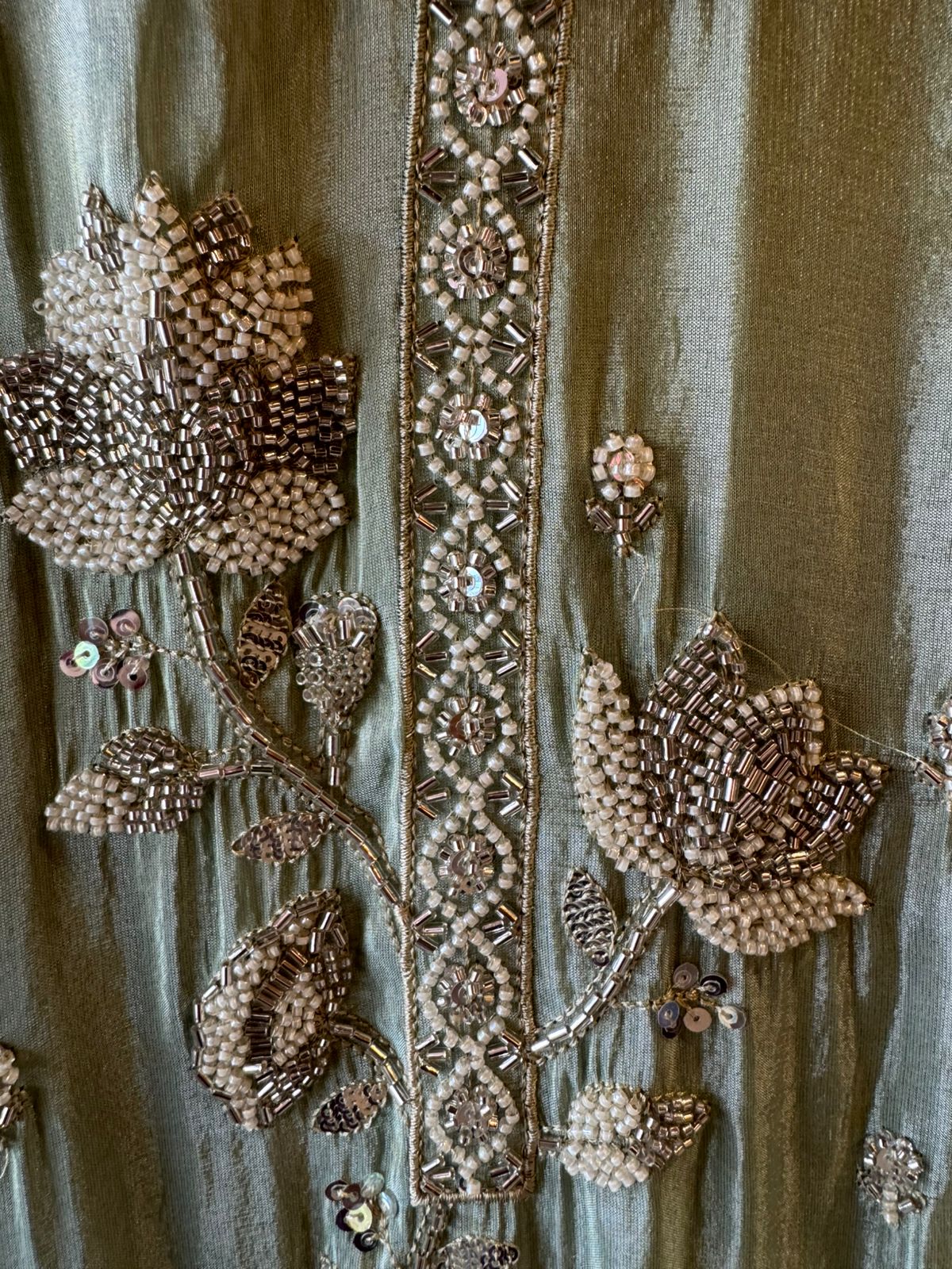 Pure shimmer tissue shirt