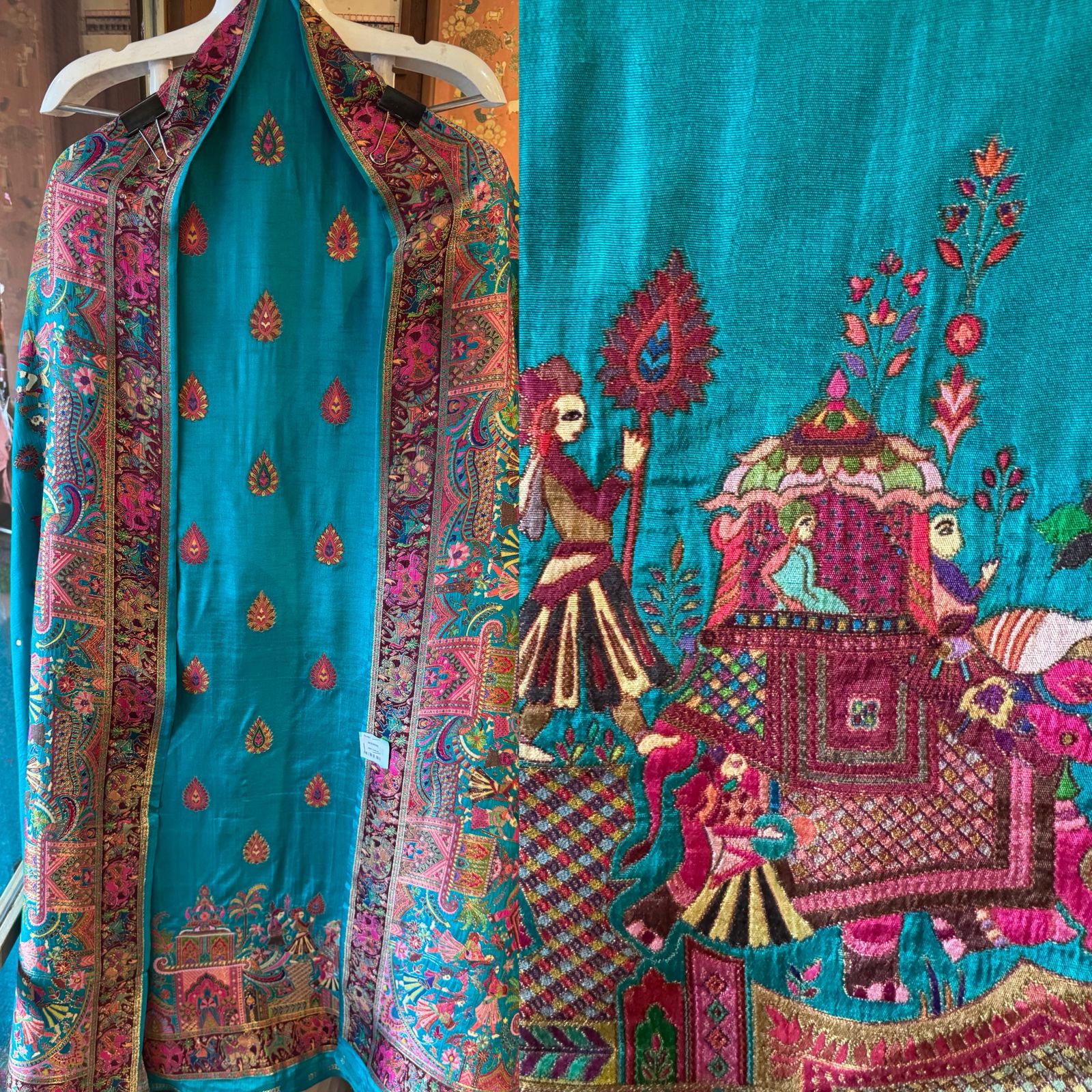 Soft Silk Unstitched shirt