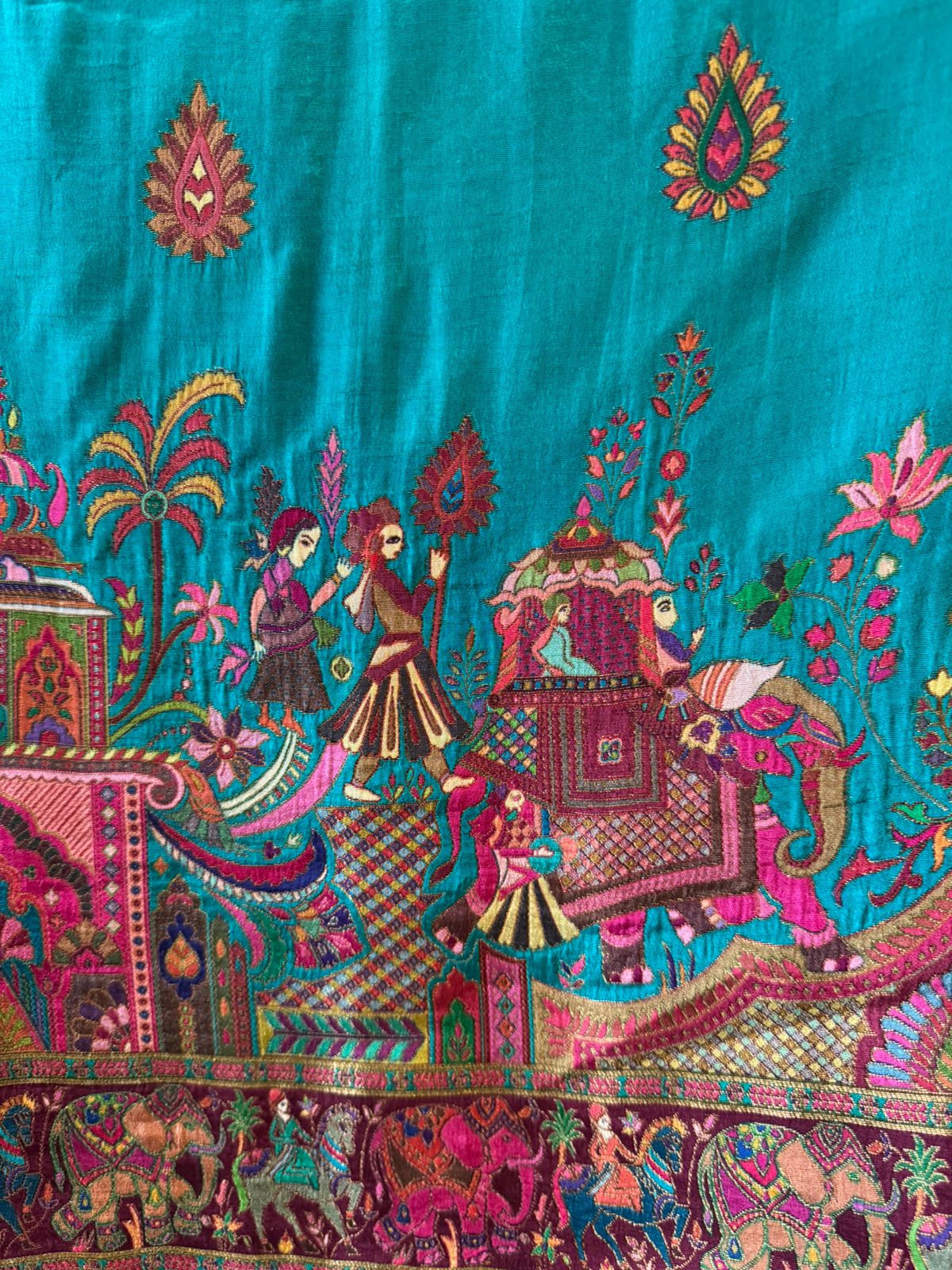 Soft Silk Unstitched shirt