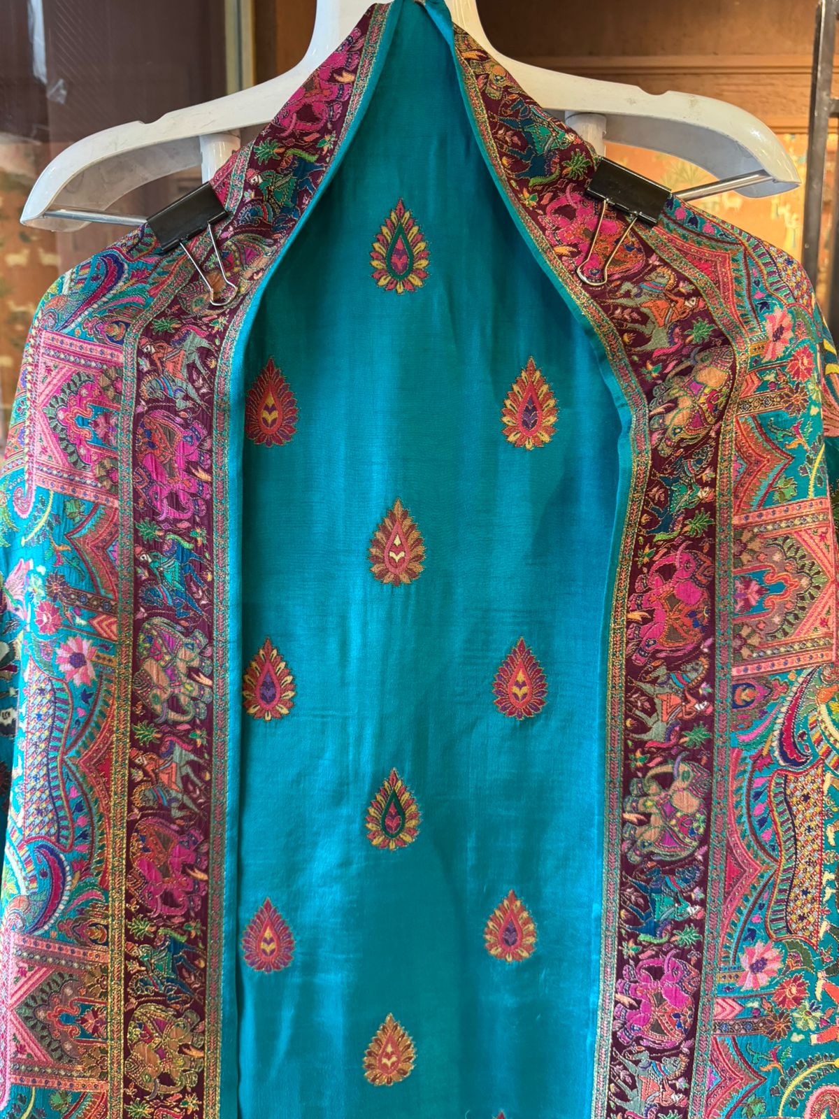 Soft Silk Unstitched shirt